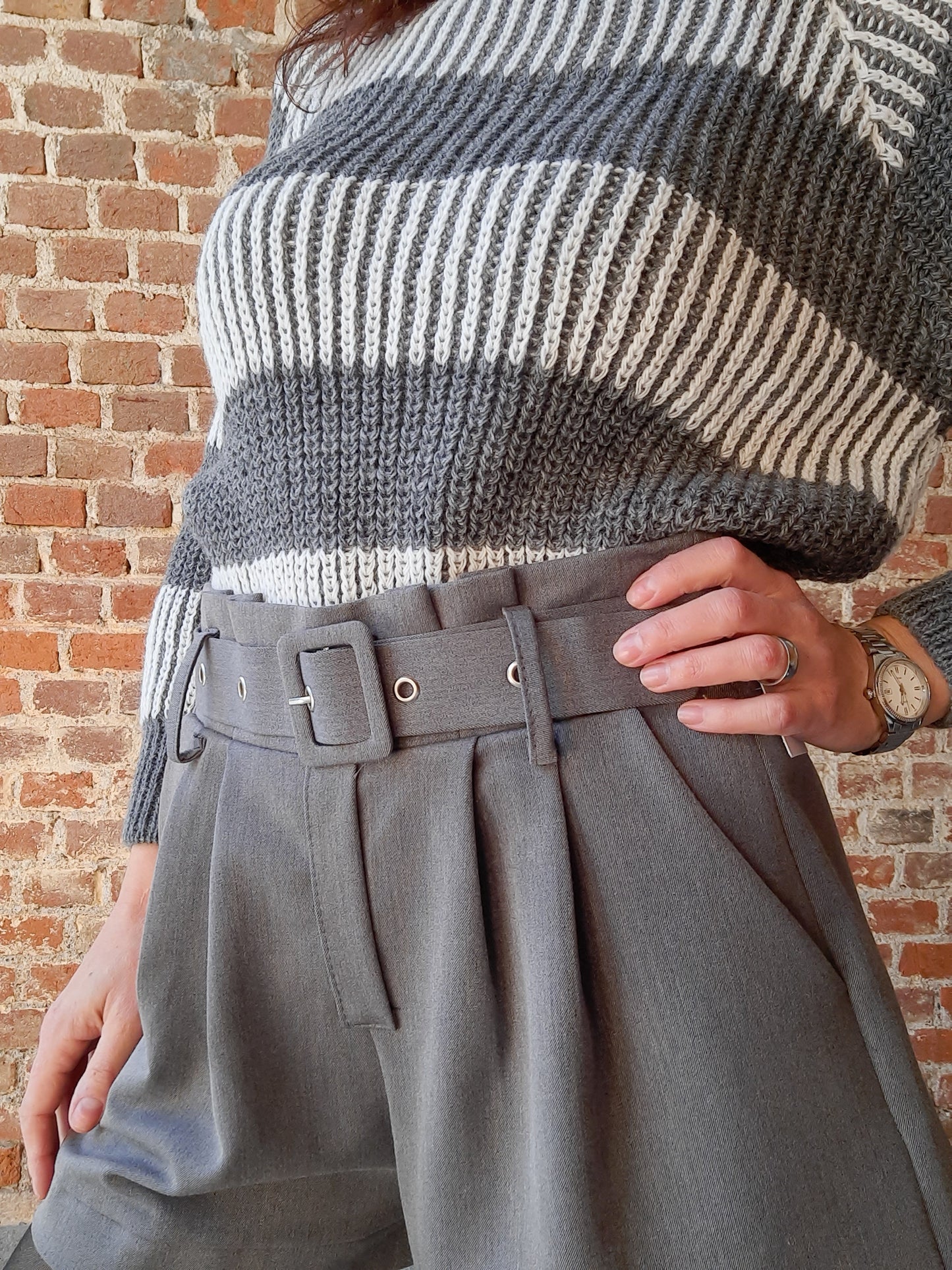 Pantaloncino Emily Grigio