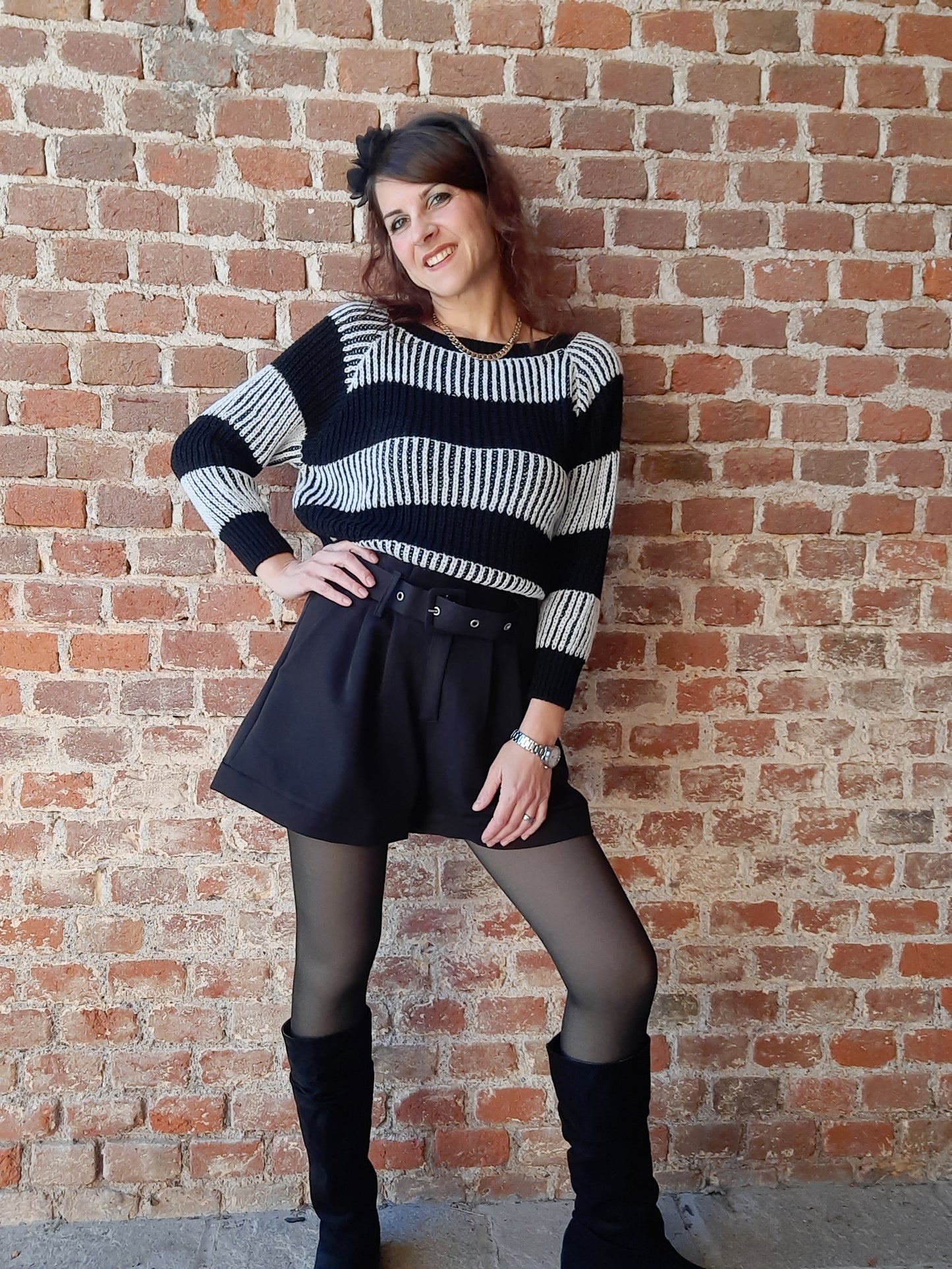 Pantaloncino Emily Nero