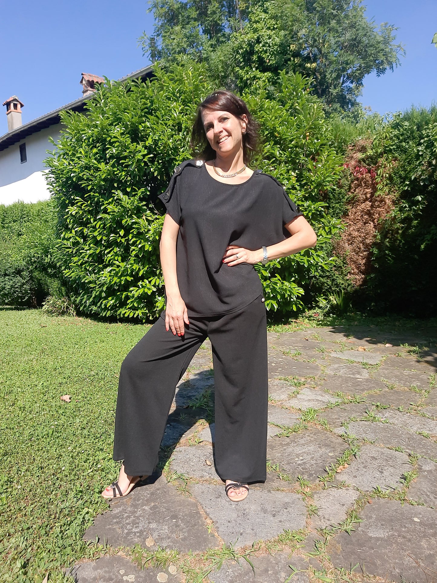 Maglia Over Nera