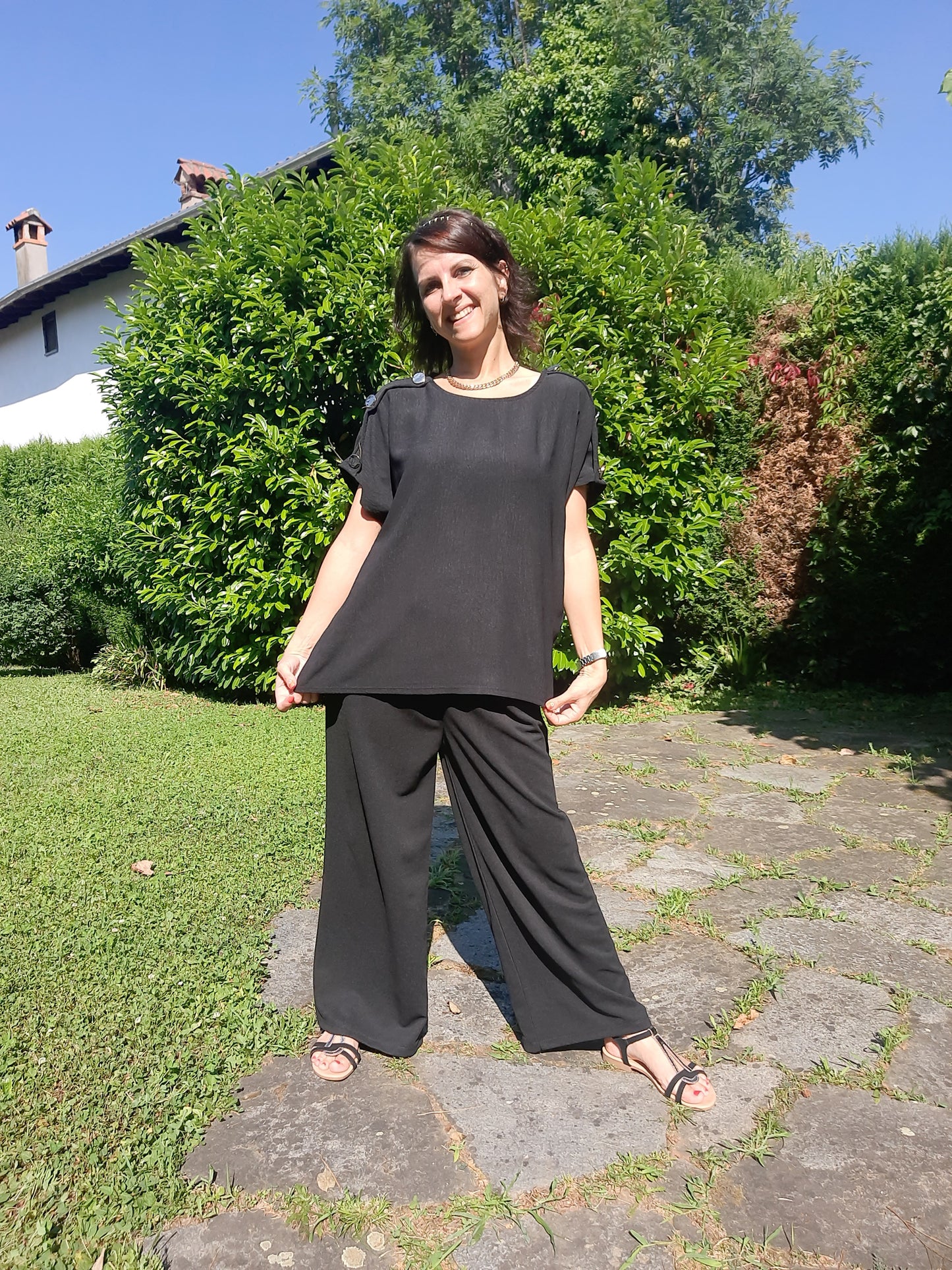 Maglia Over Nera