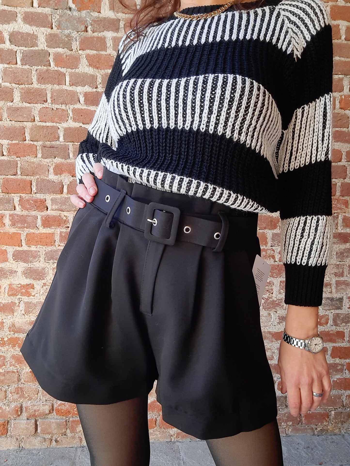 Pantaloncino Emily Nero