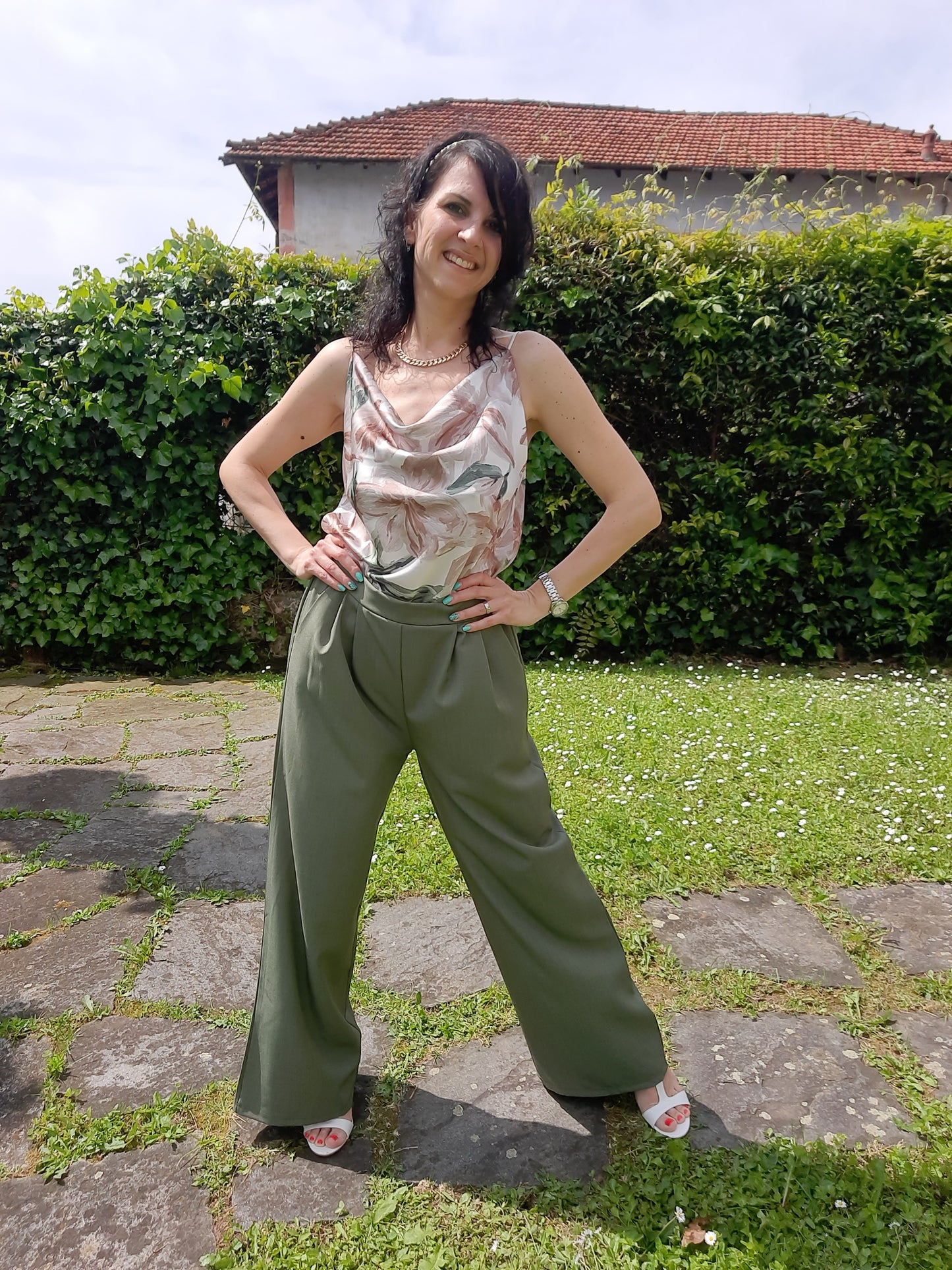 Top Romantica Beige