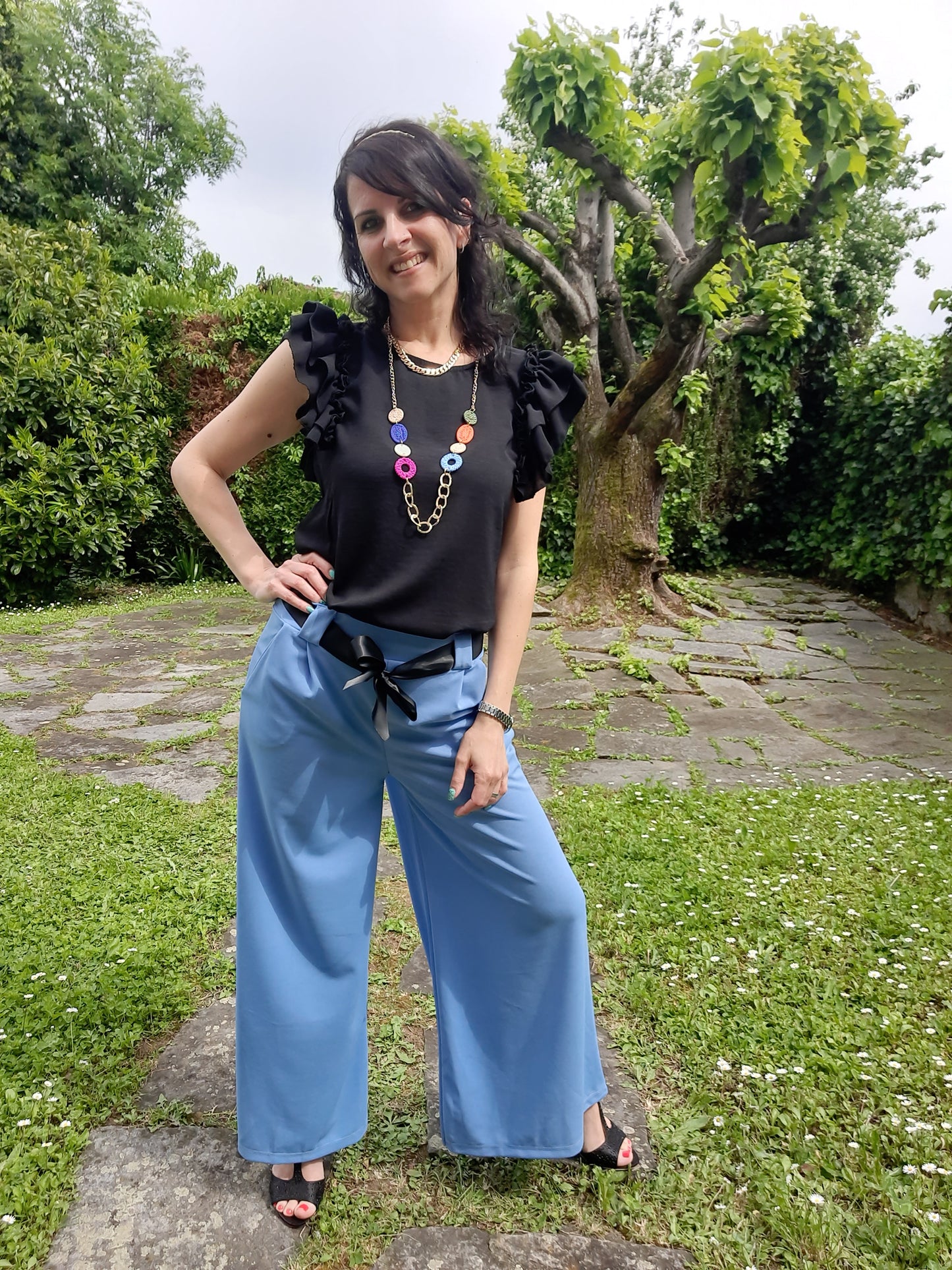 Pantapalazzo Jennifer Blu Jeans