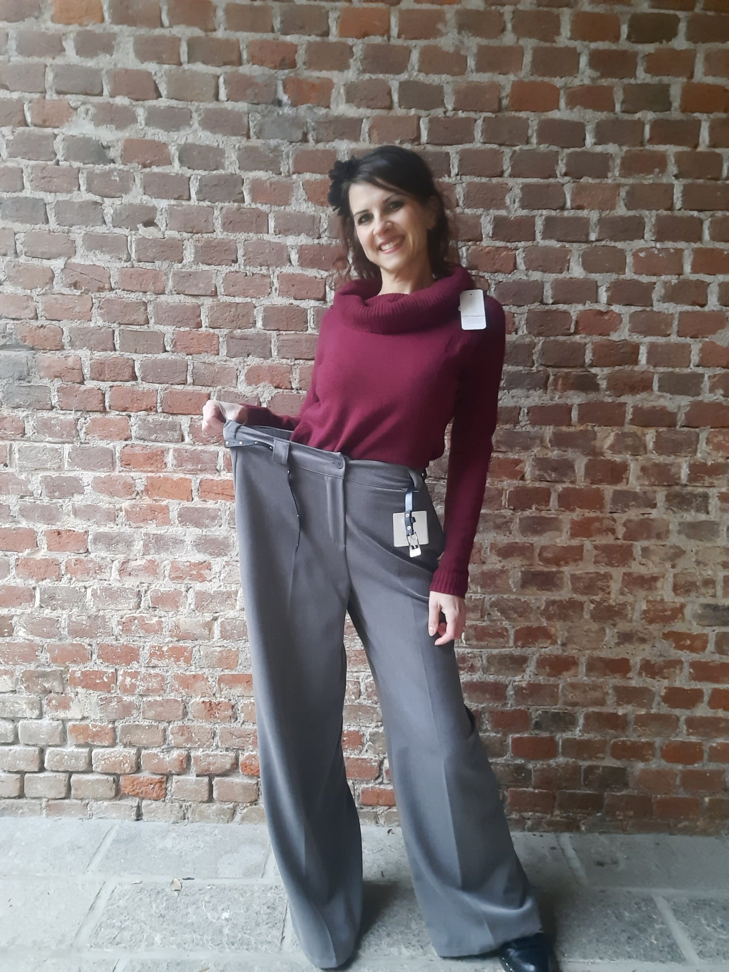 Pantalone Kate Grigio