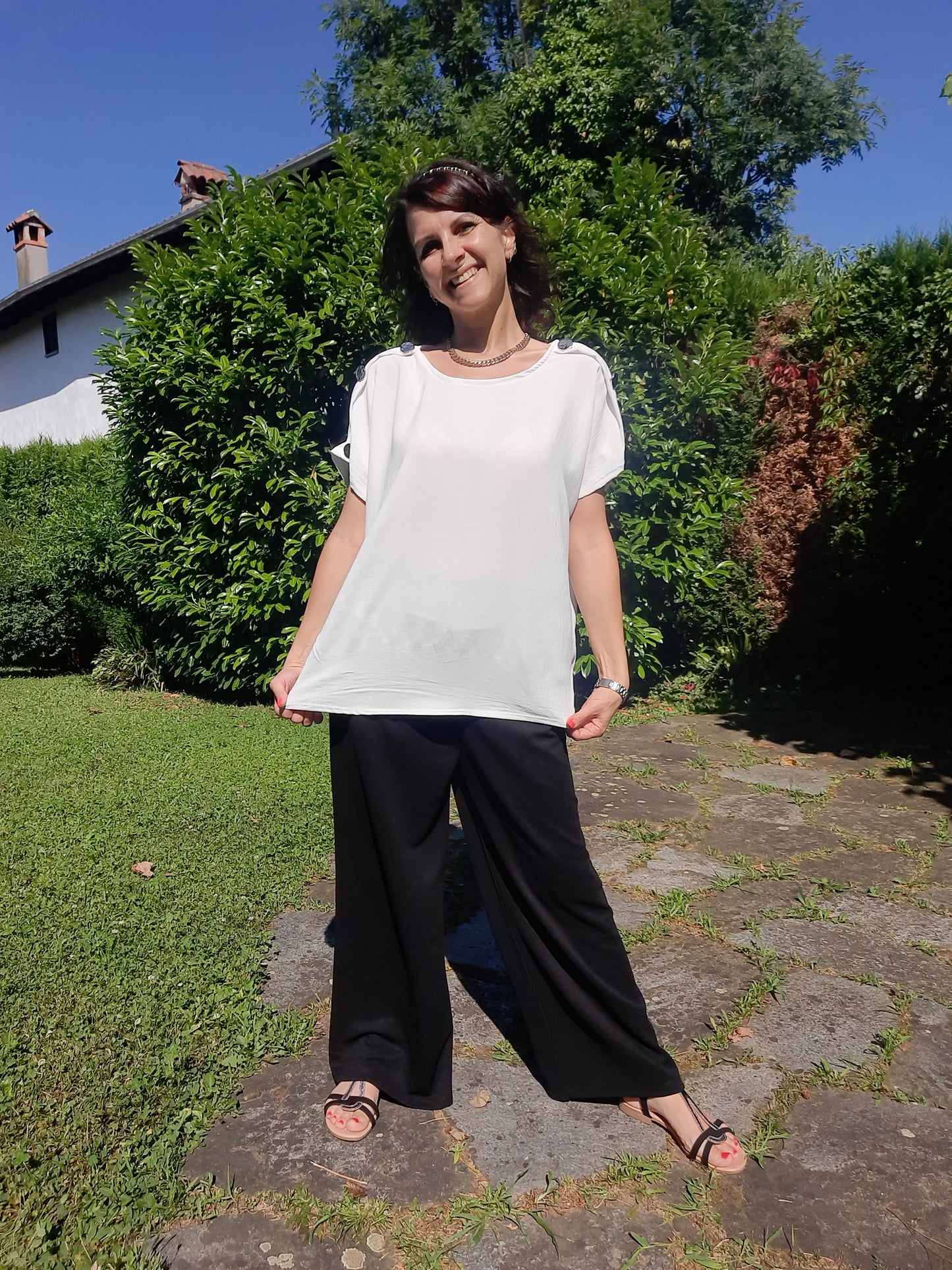 Maglia Over Bianca