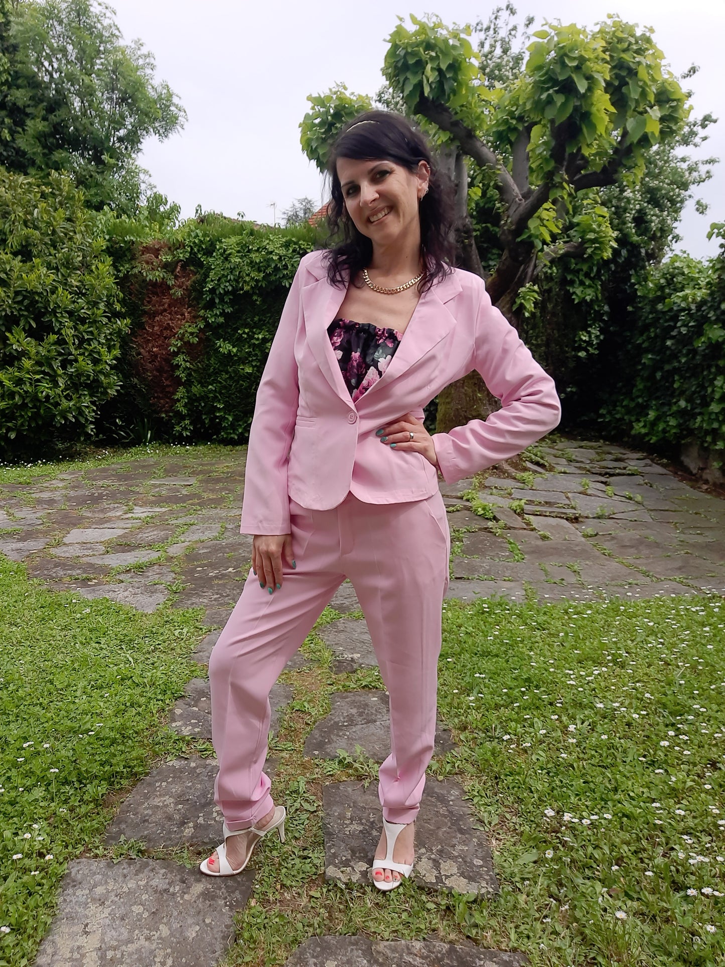 Tailleur Chic Rosa