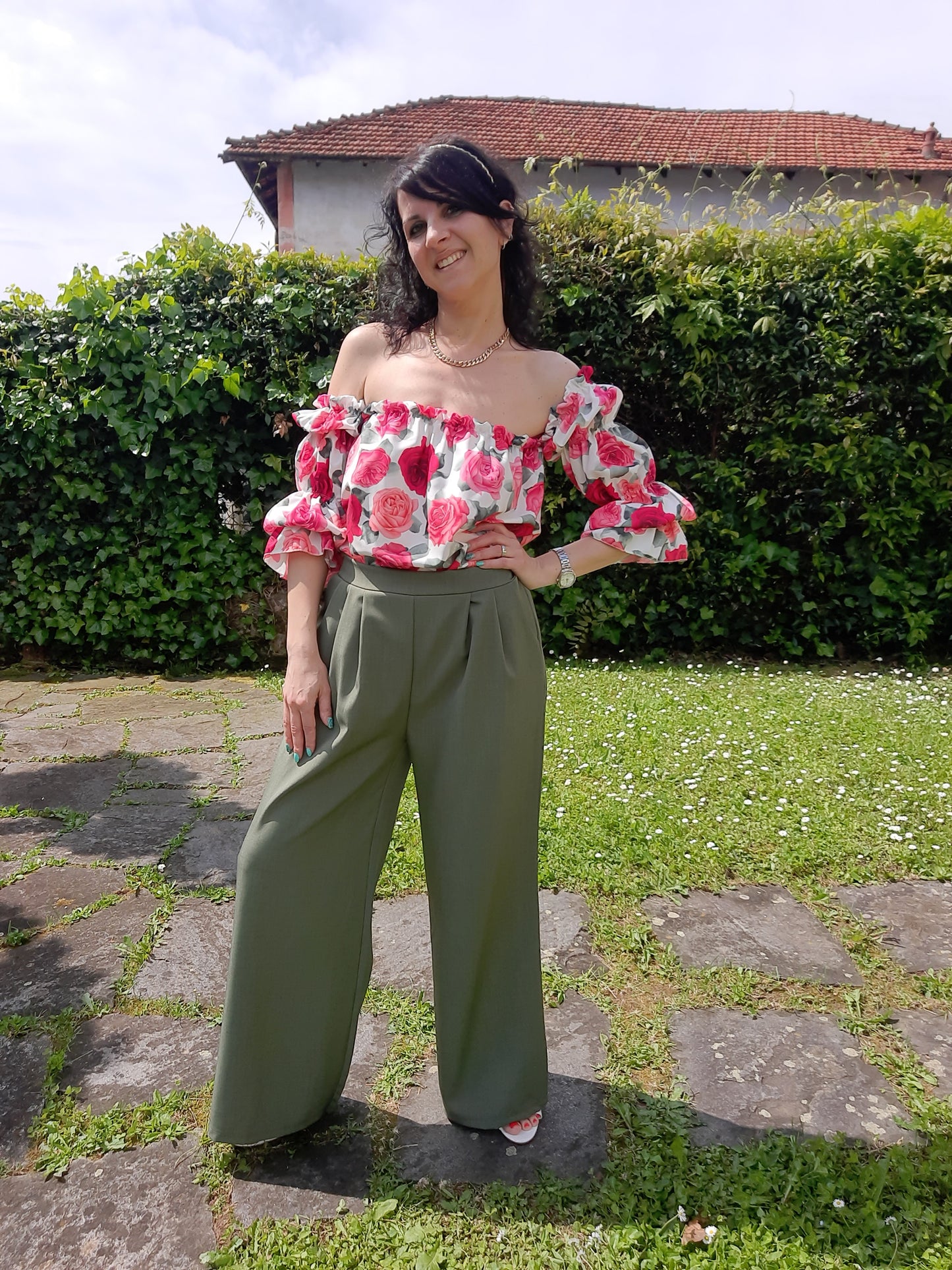 Blusa Delicata Rosso