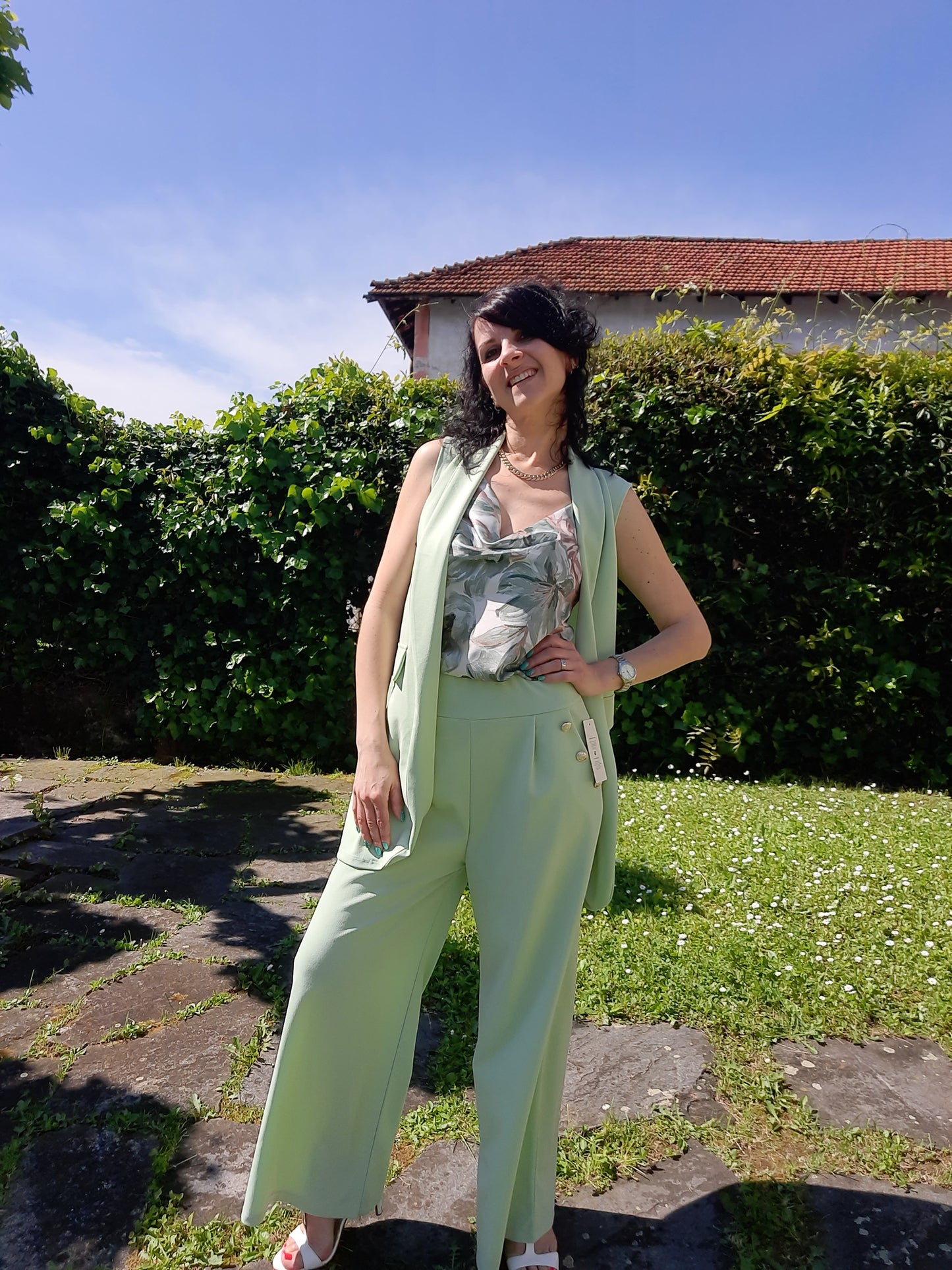 Gilet Essenza Verde Menta