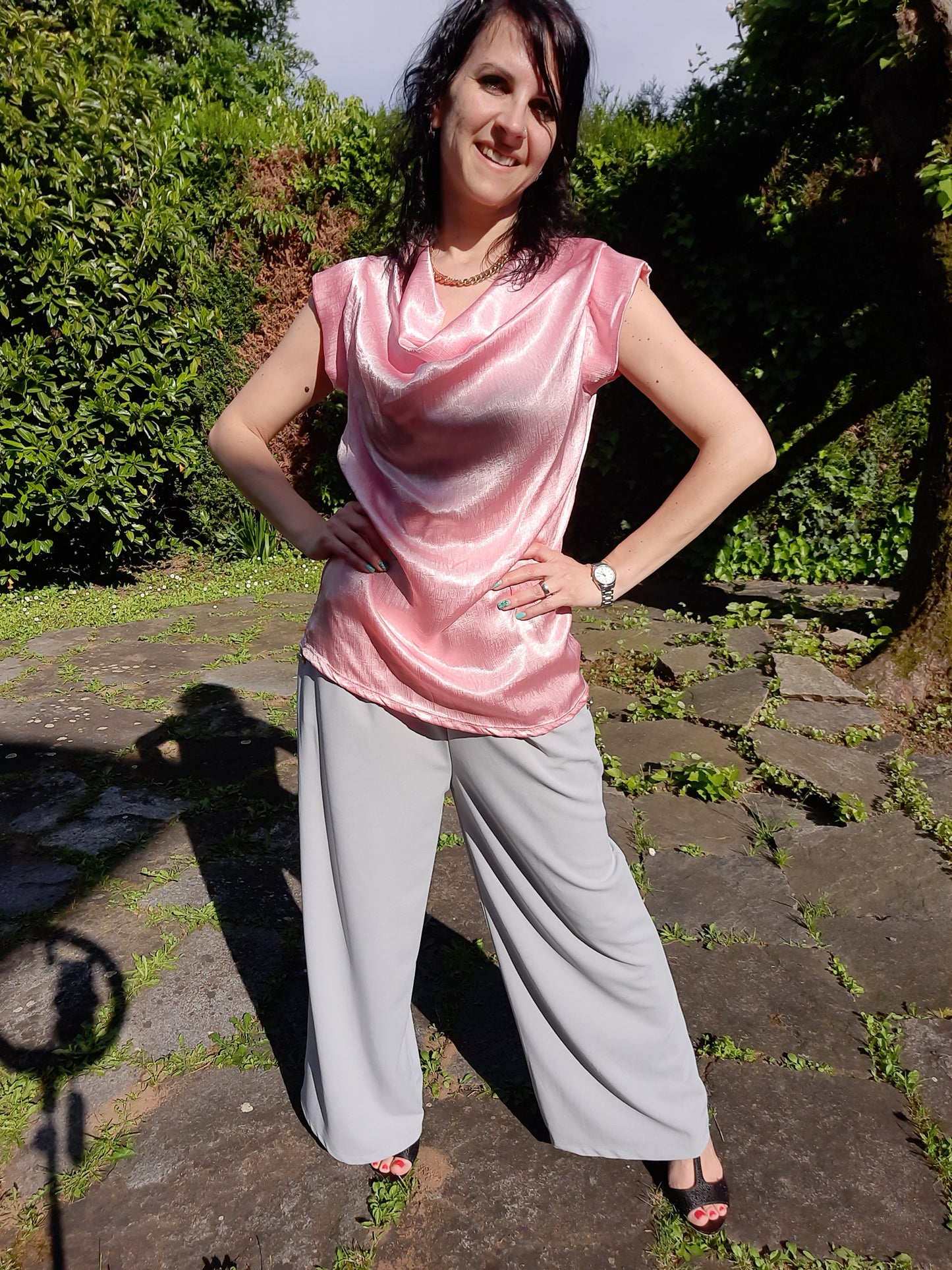 Top Ginevra Rosa