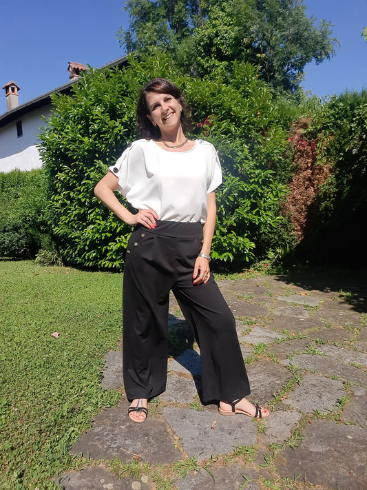 Maglia Over Bianca