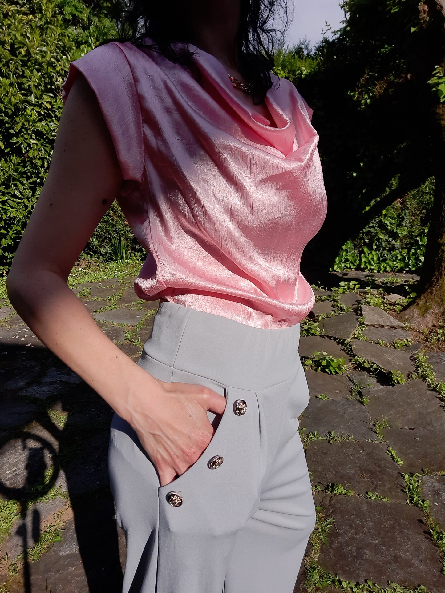 Top Ginevra Rosa