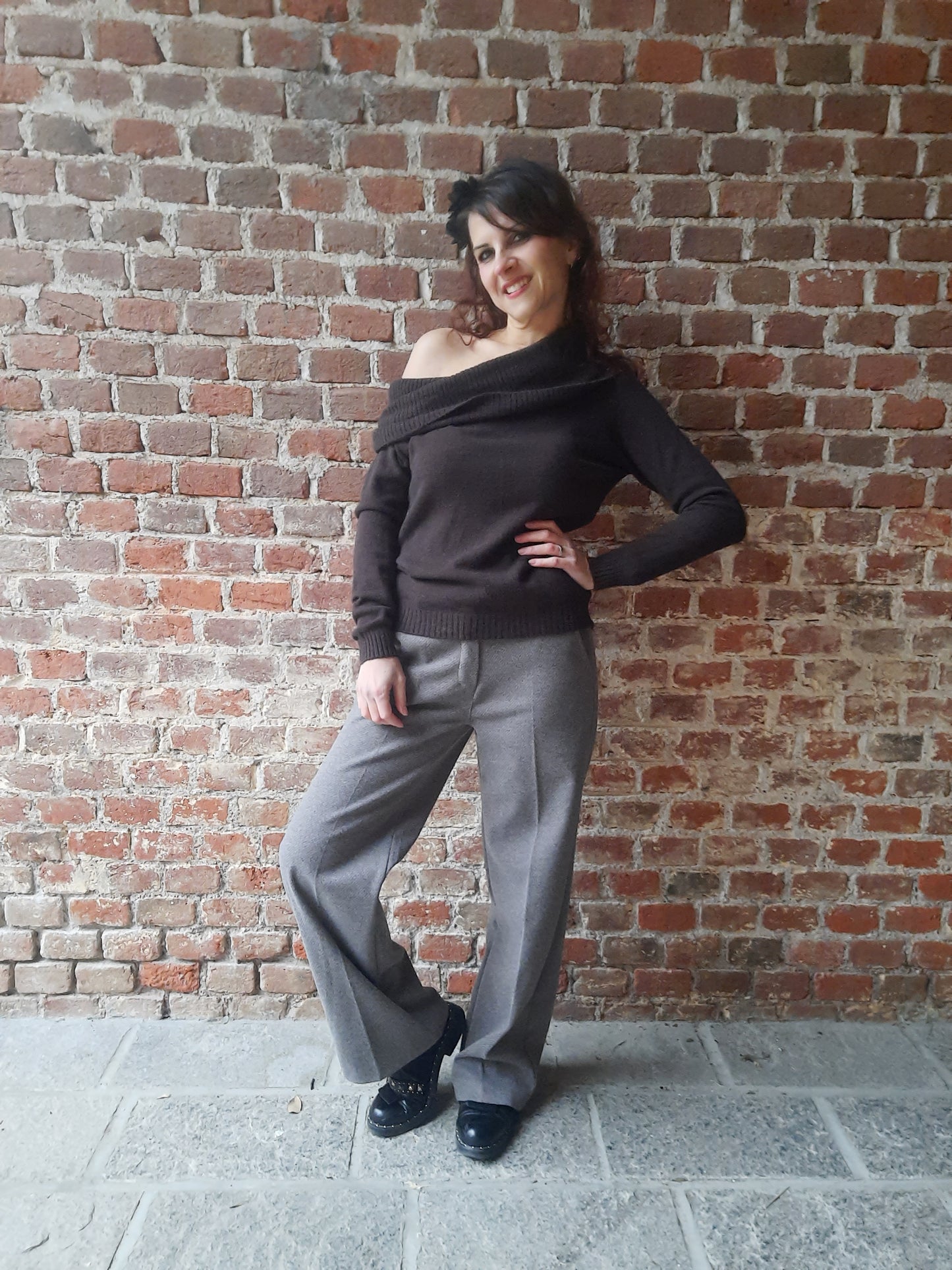 Maglioncino Barca Cioccolato