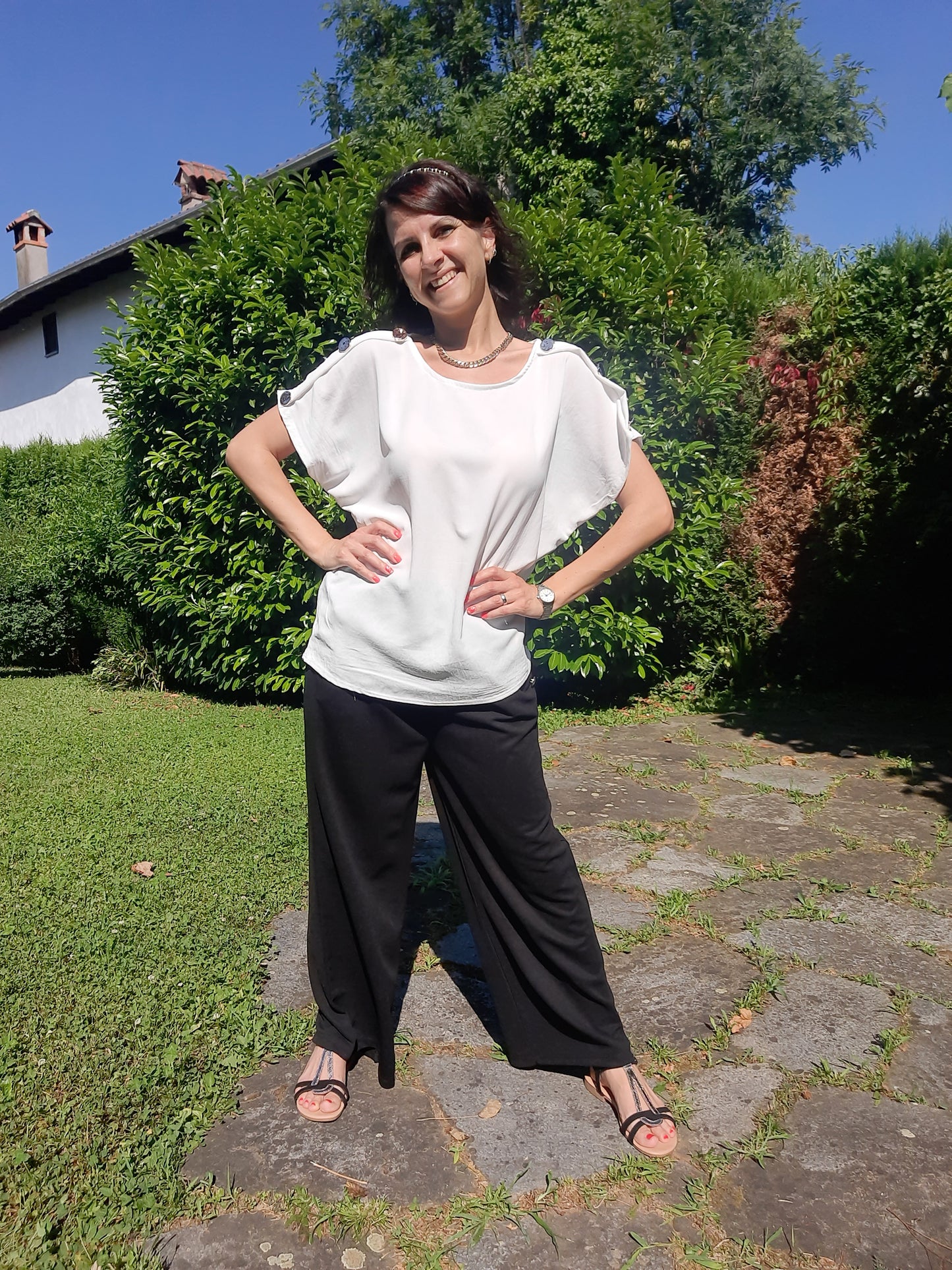 Maglia Over Bianca