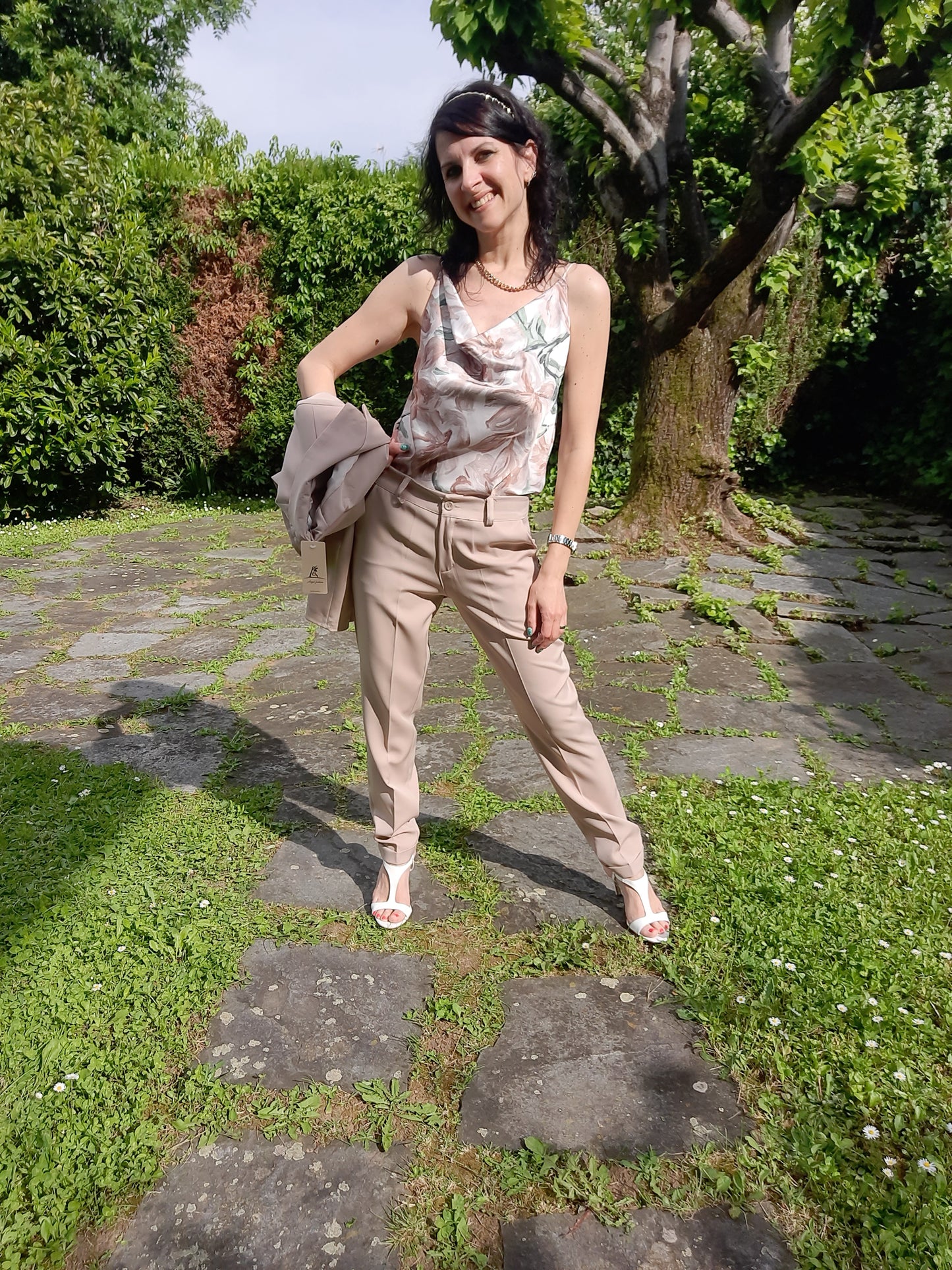 Tailleur Chic Beige