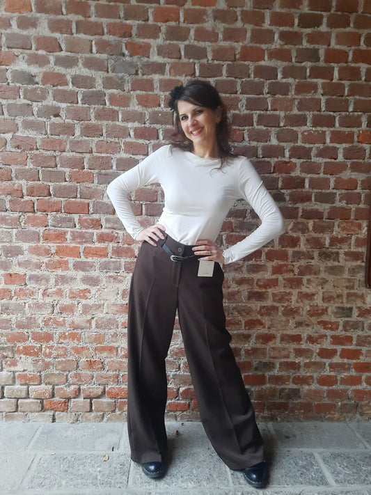 Maglia Cashmerina Panna