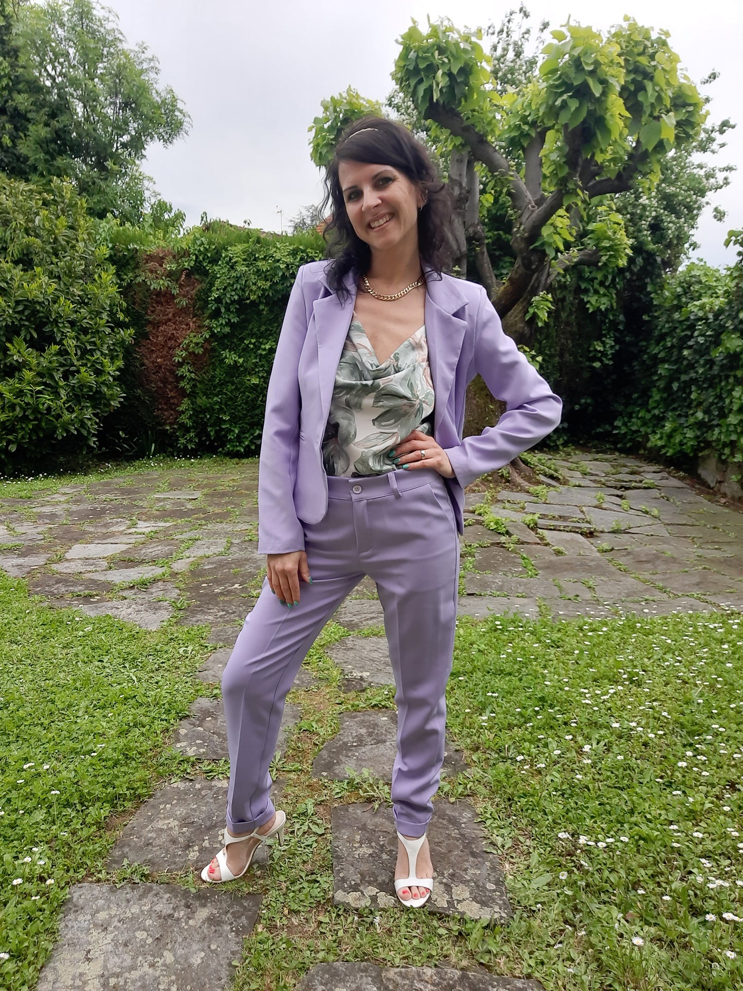 Top Romantica Verde