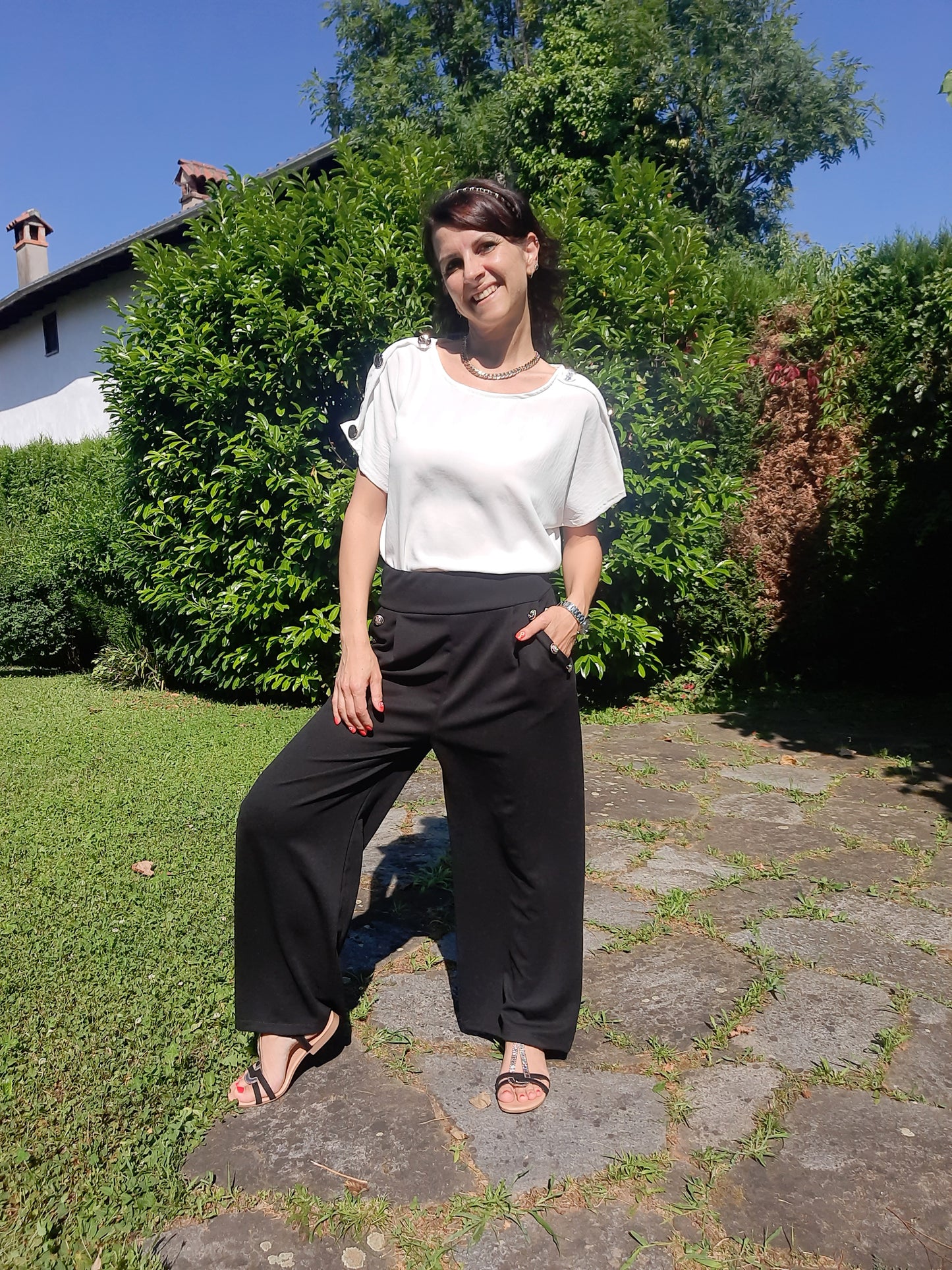 Maglia Over Bianca