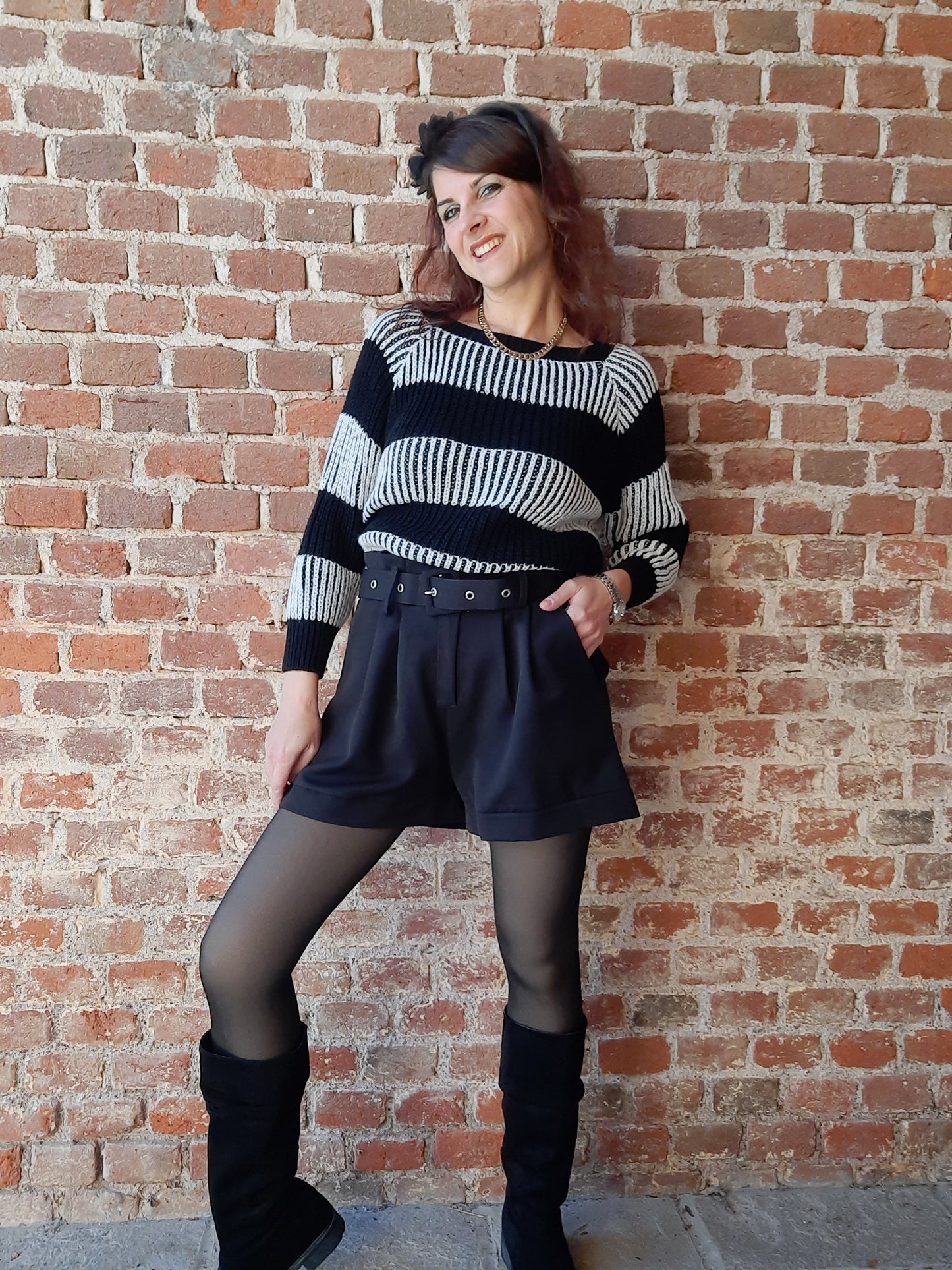 Pantaloncino Emily Nero