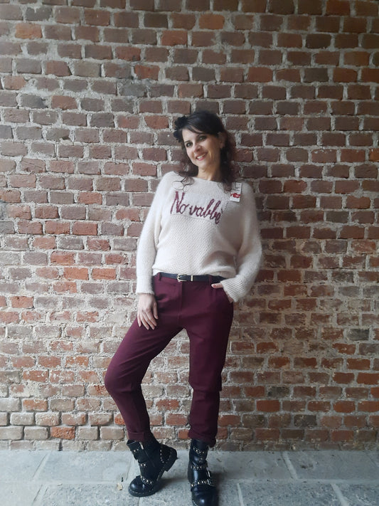 Maglioncino No Vabbè Panna