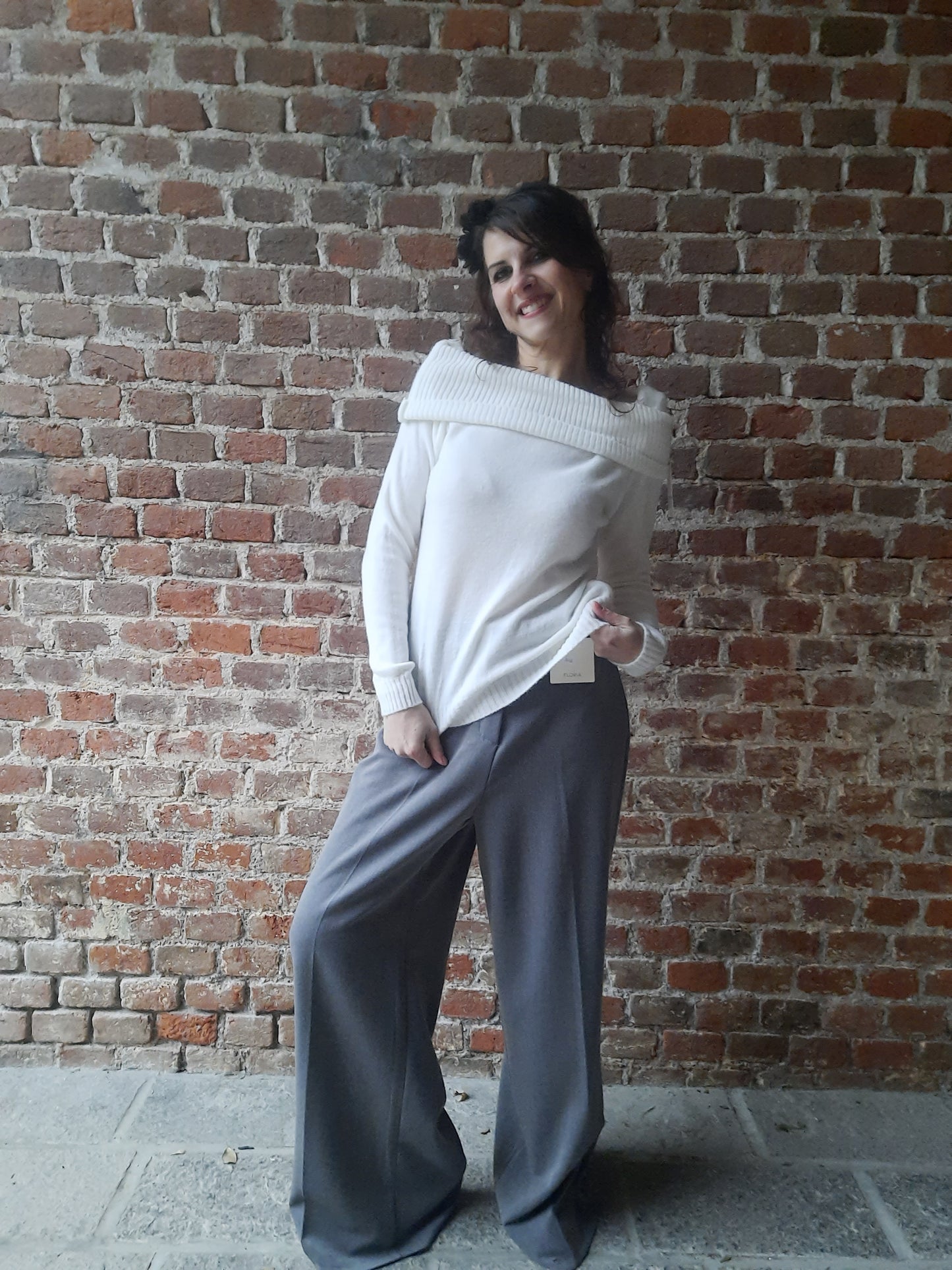 Maglioncino Barca Bianco