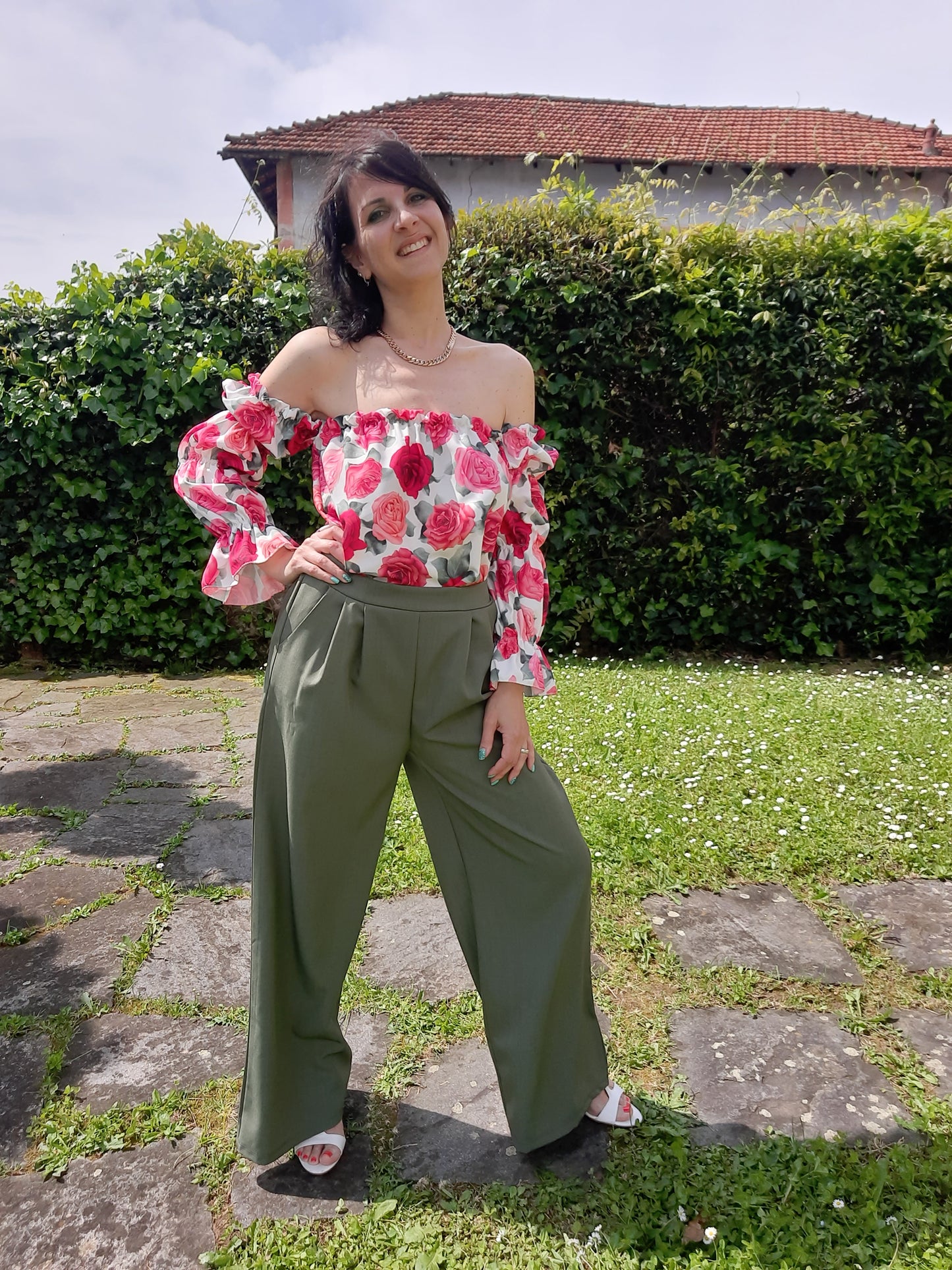 Blusa Delicata Rosso