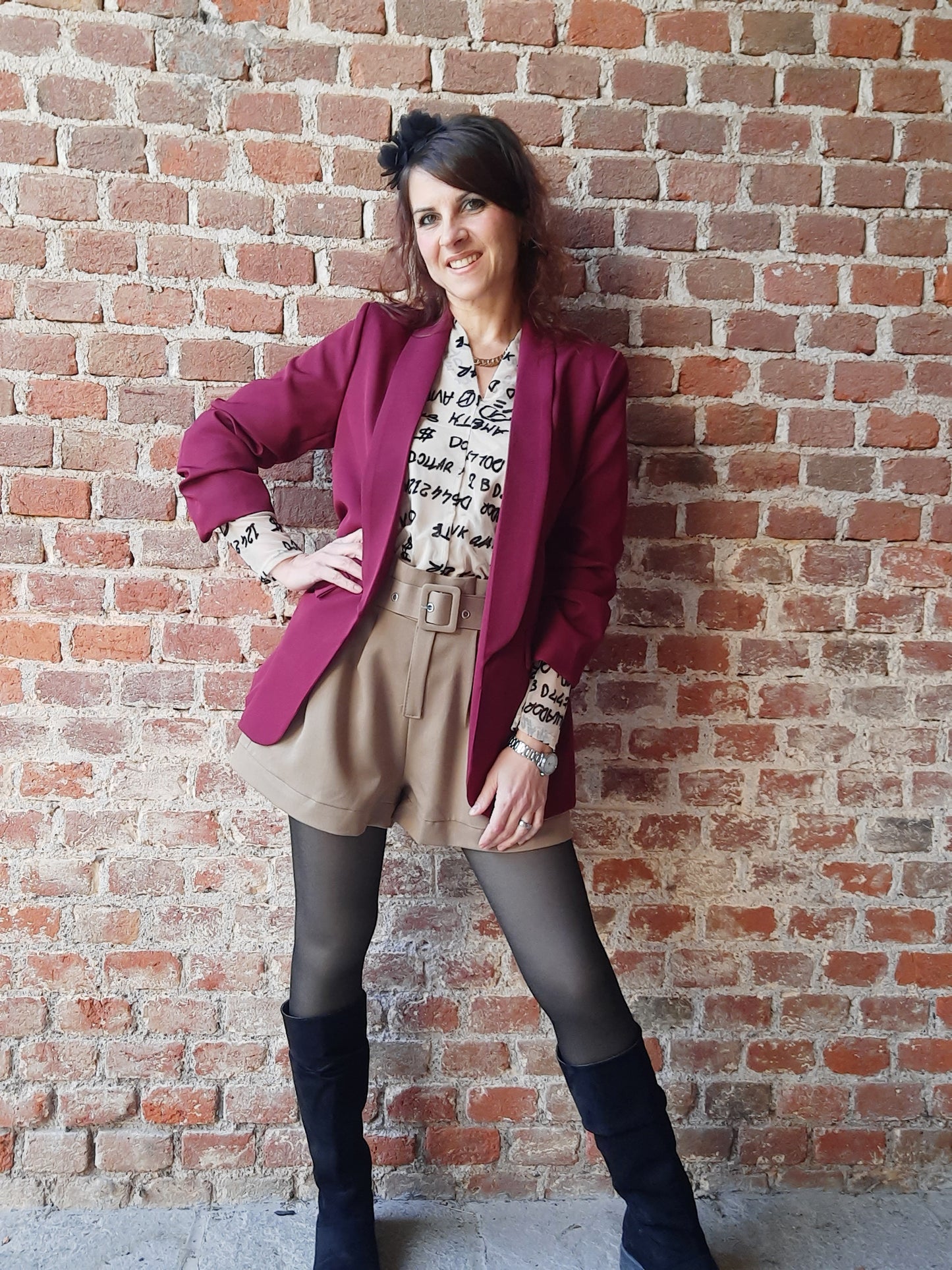 Pantaloncino Emily Caffelatte