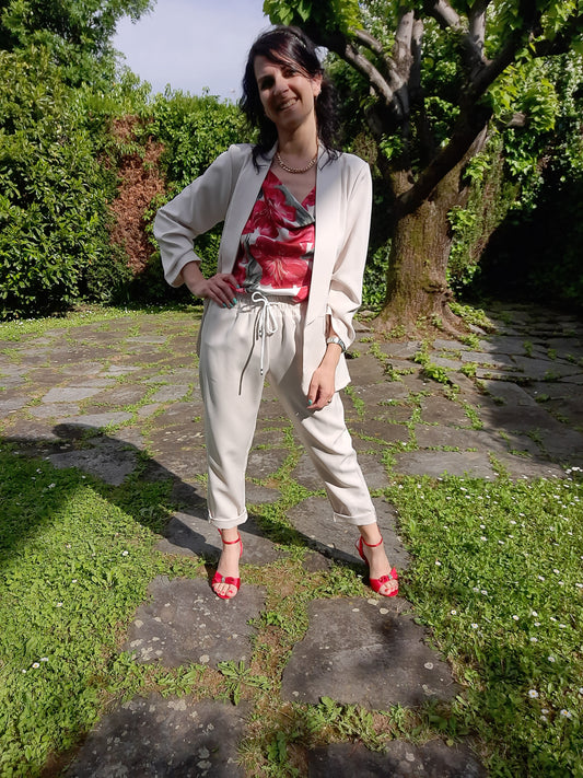 Completo Sporty Chic Burro