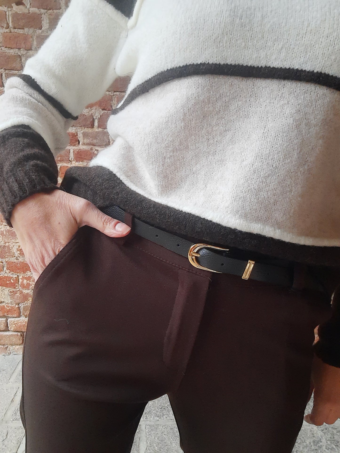 Pantalone Adele Cioccolato