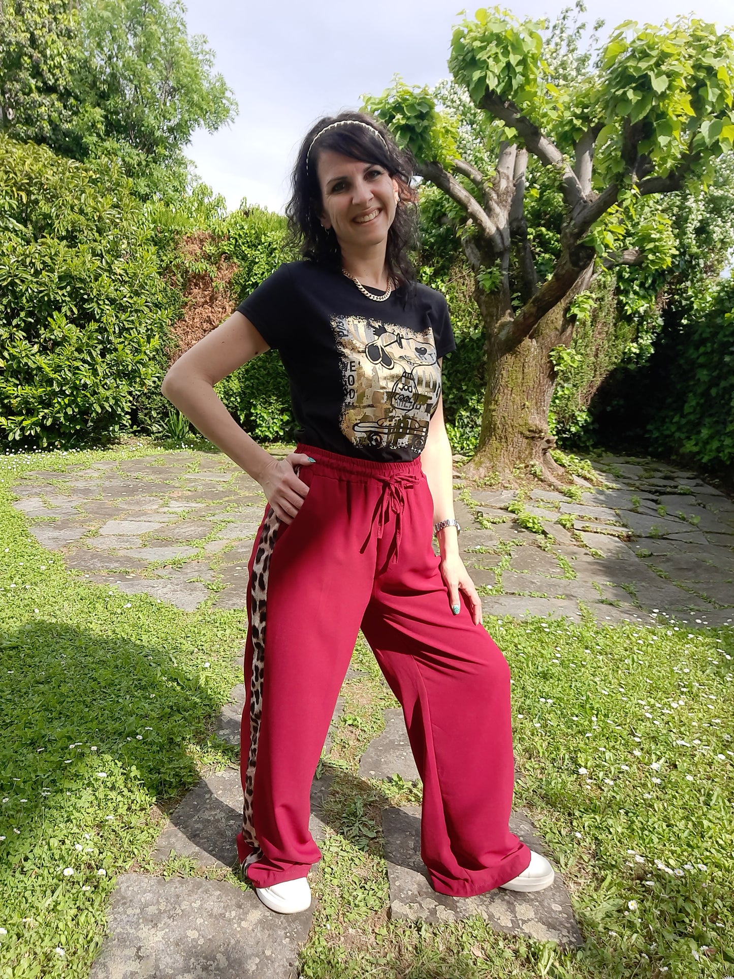 Completo Soft Leo Bordeaux