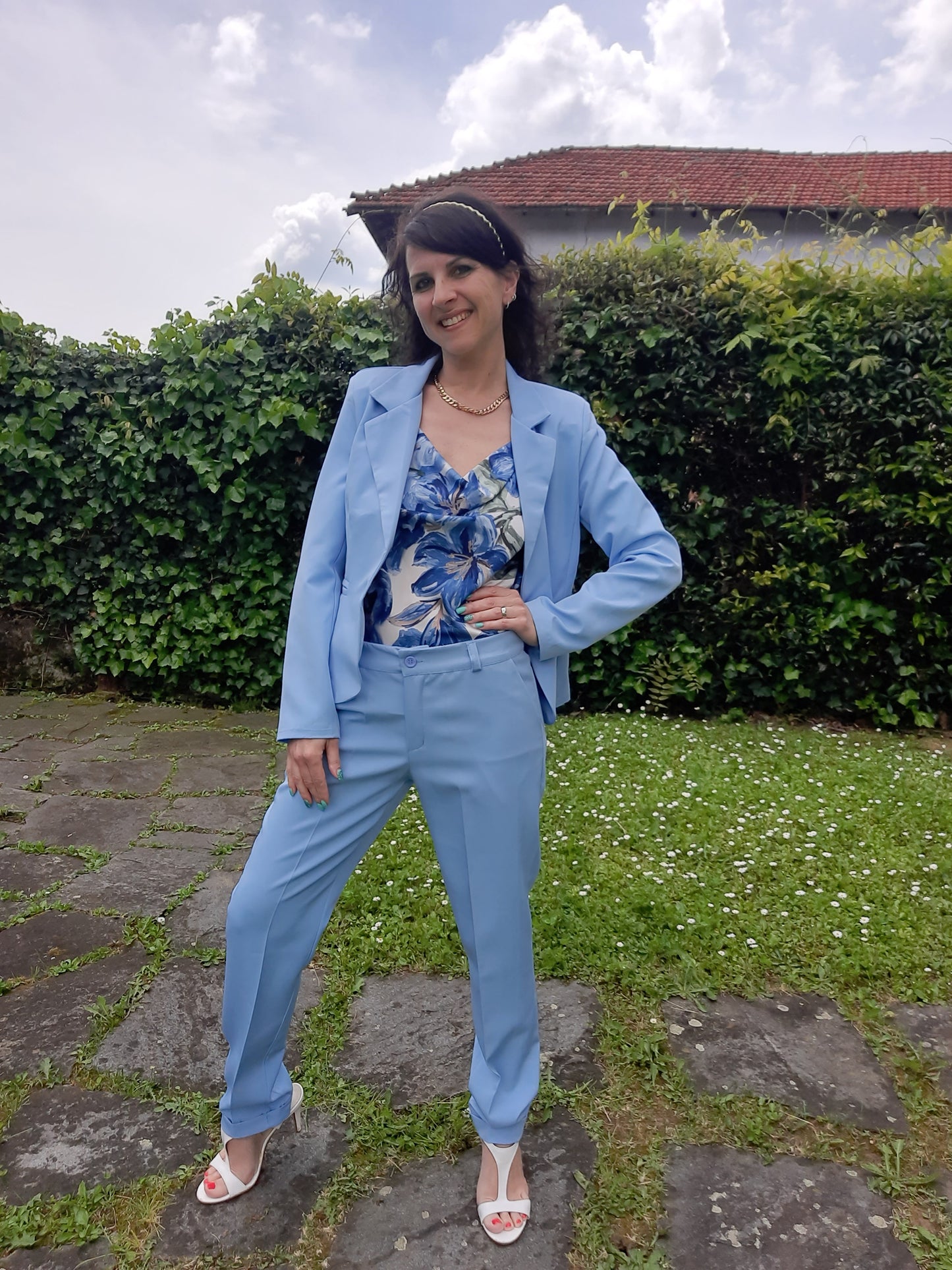 Tailleur Chic Celeste