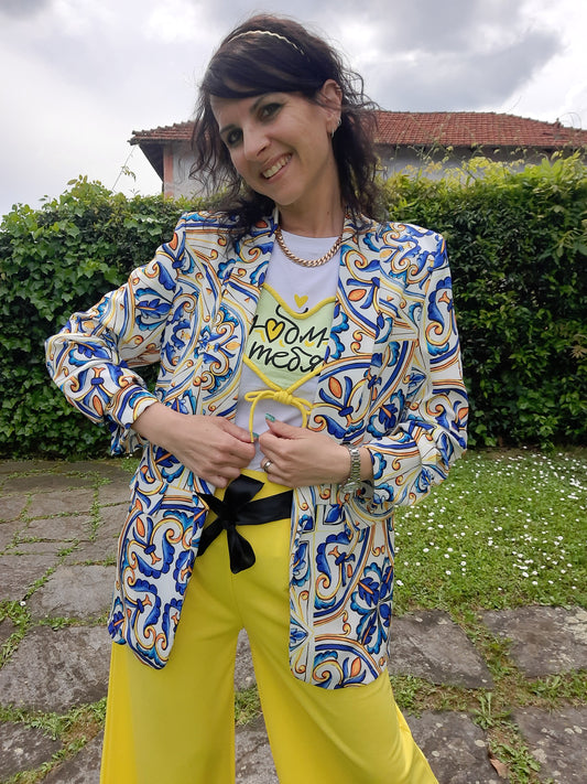 Blazer Maiolica