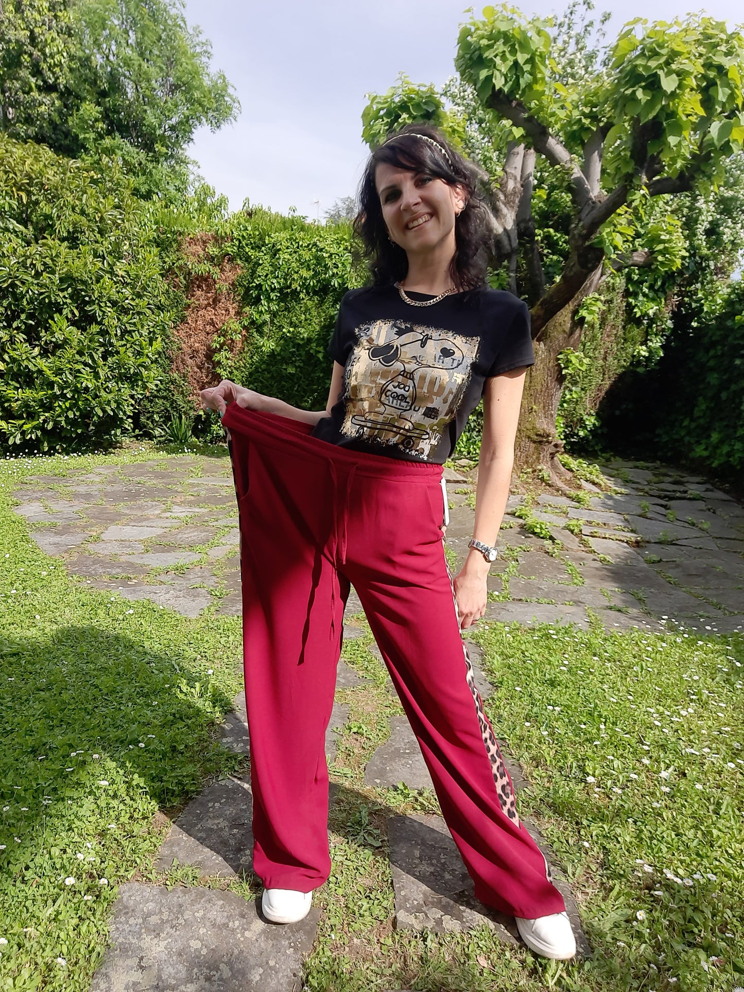 Completo Soft Leo Bordeaux
