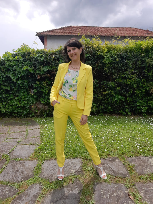 Tailleur Chic Giallo
