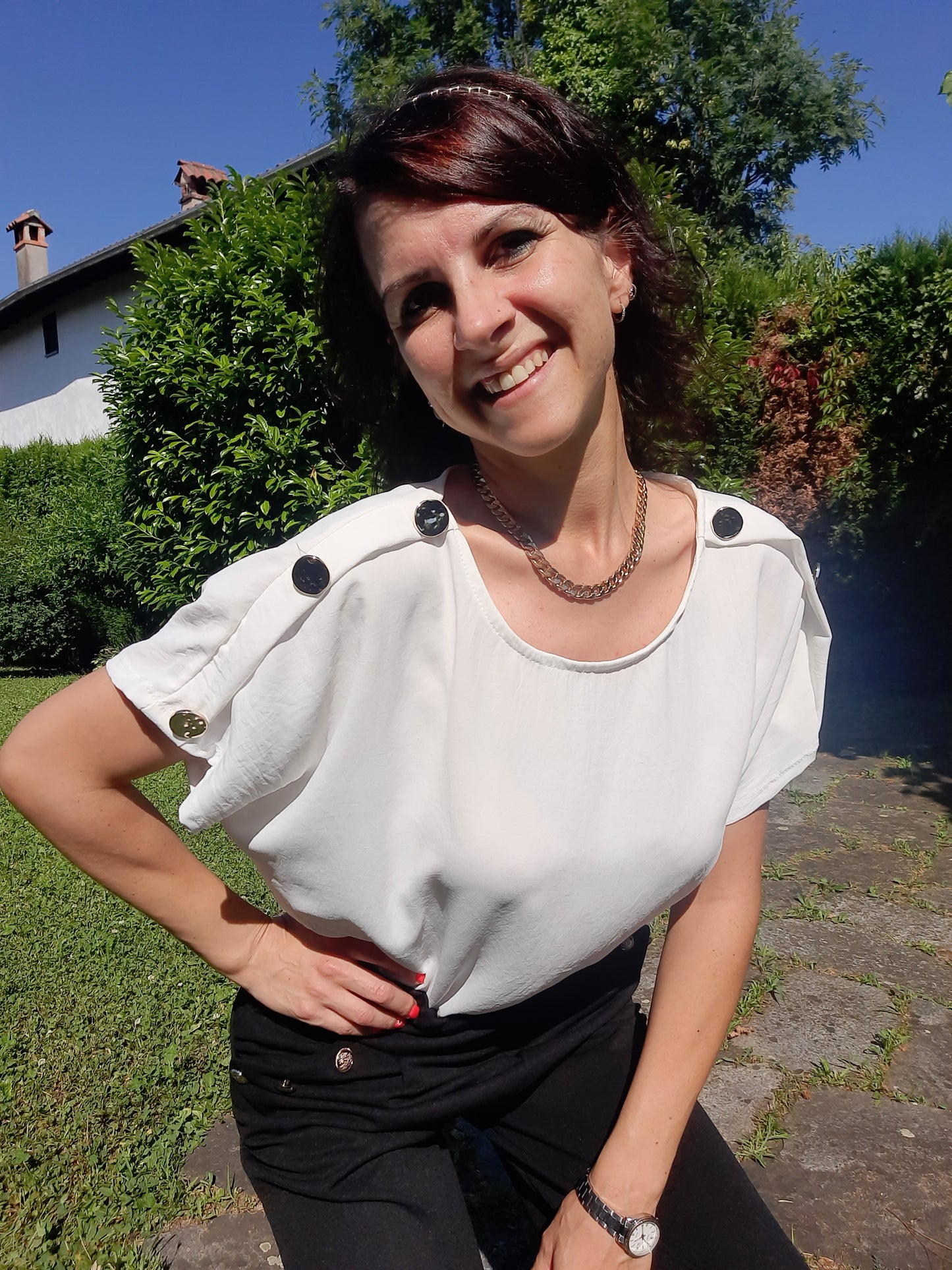 Maglia Over Bianca