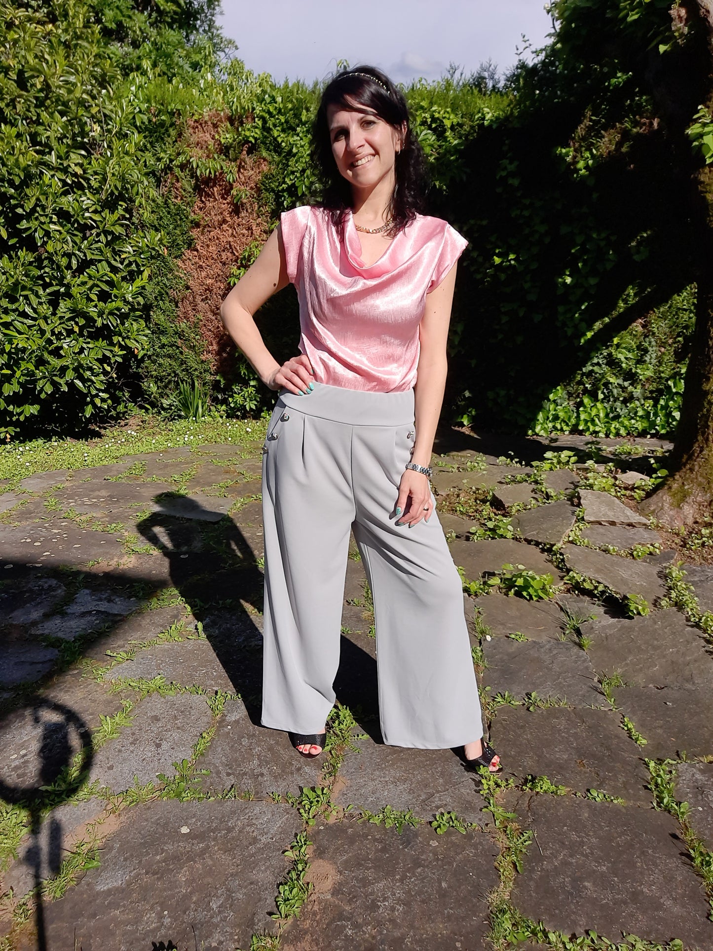 Top Ginevra Rosa
