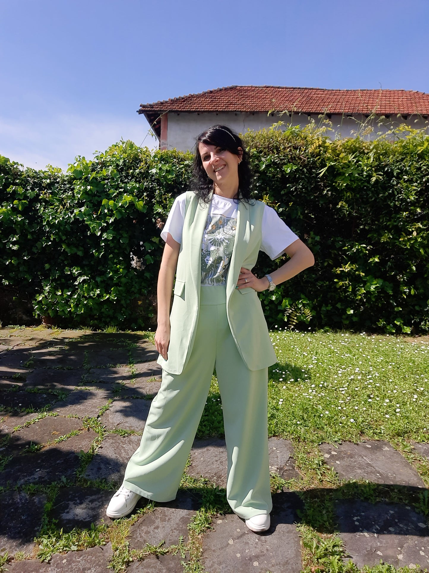 Gilet Essenza Verde Menta