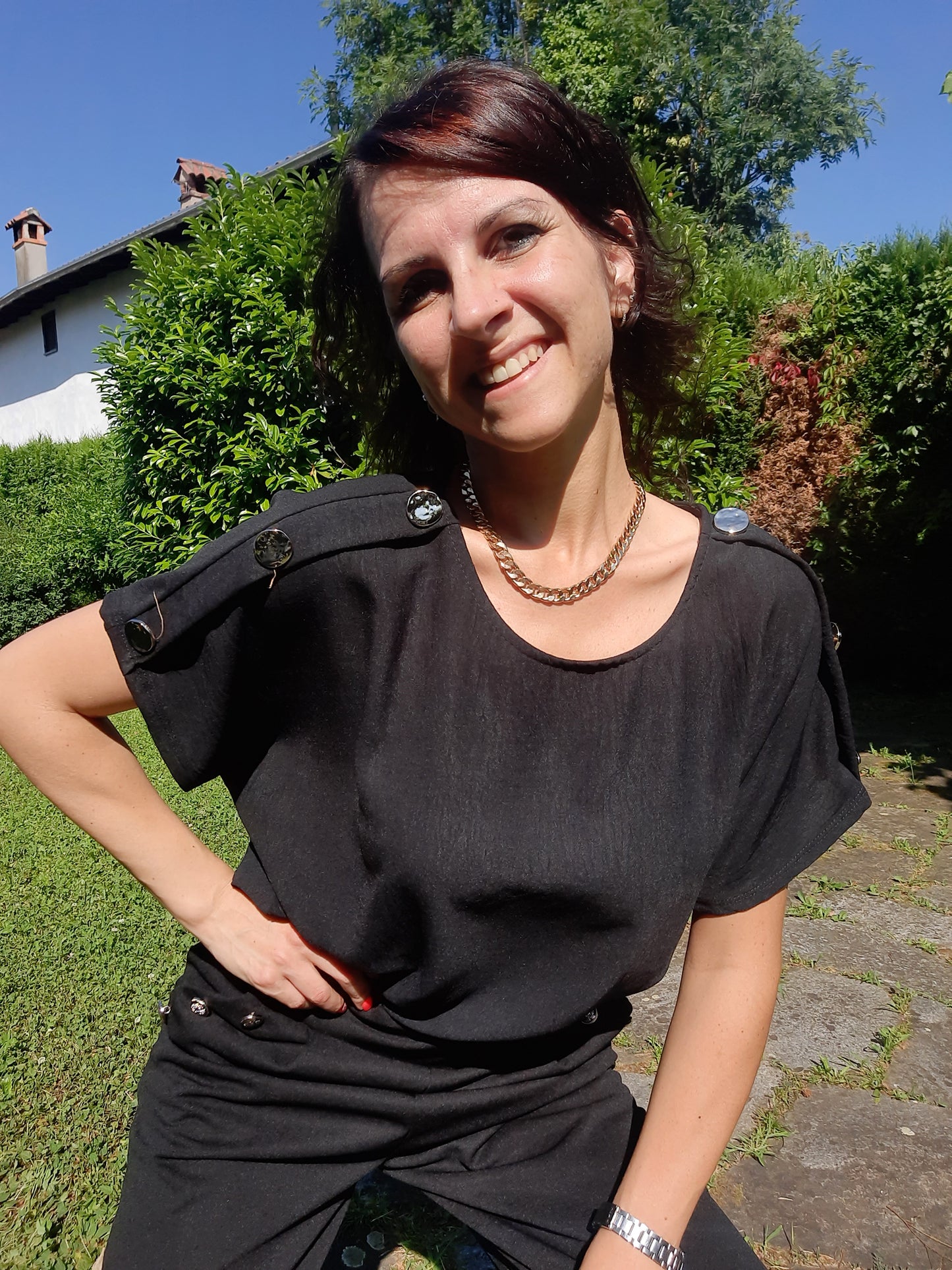 Maglia Over Nera