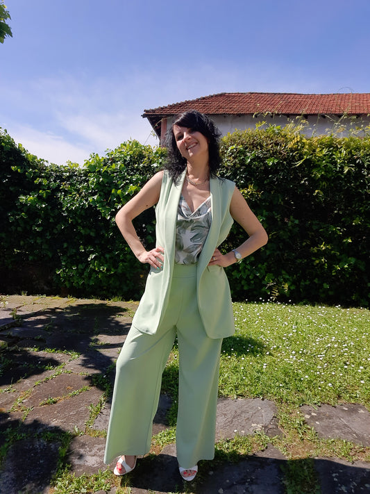 Gilet Essenza Verde Menta