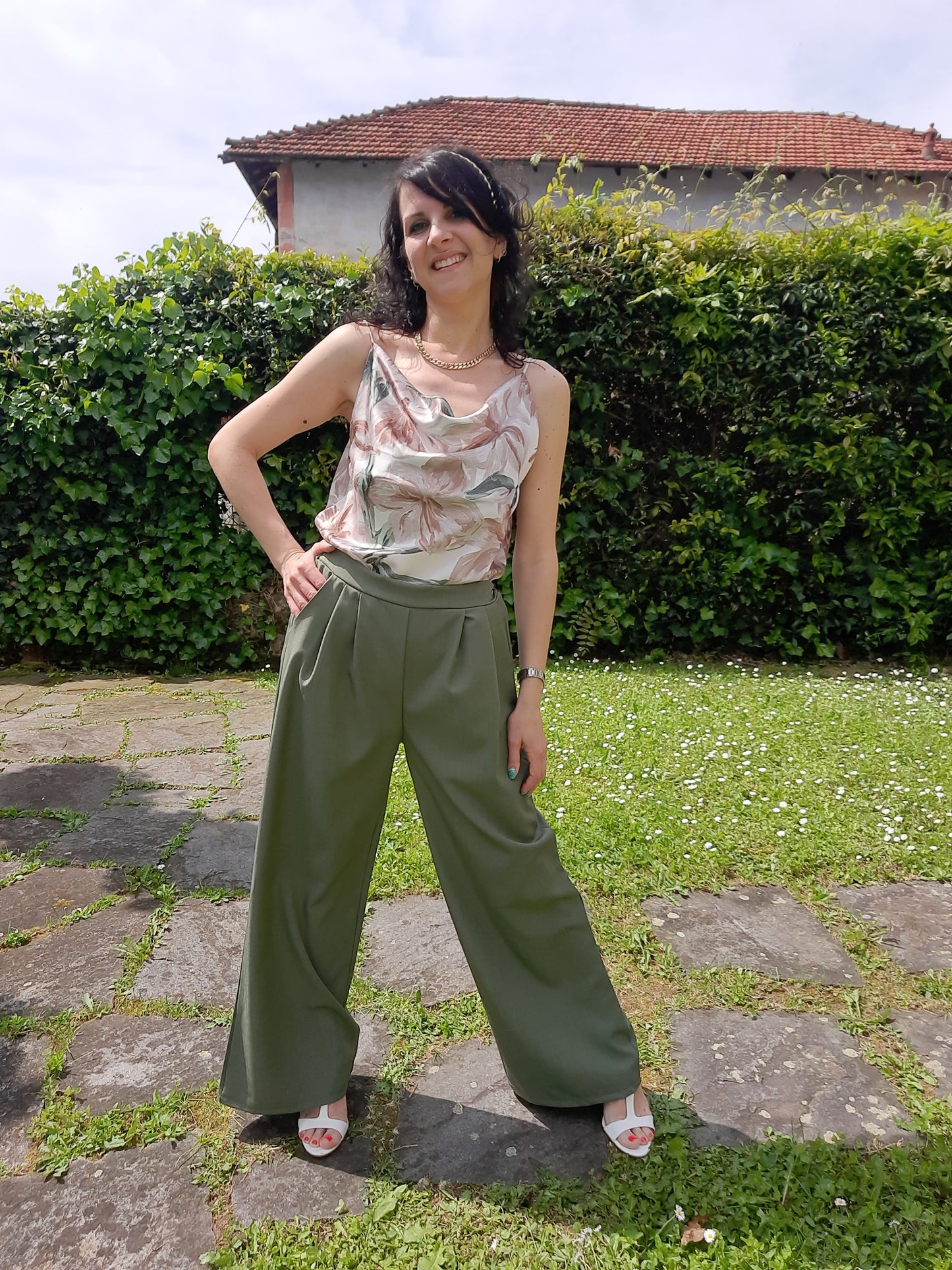 Top Romantica Beige