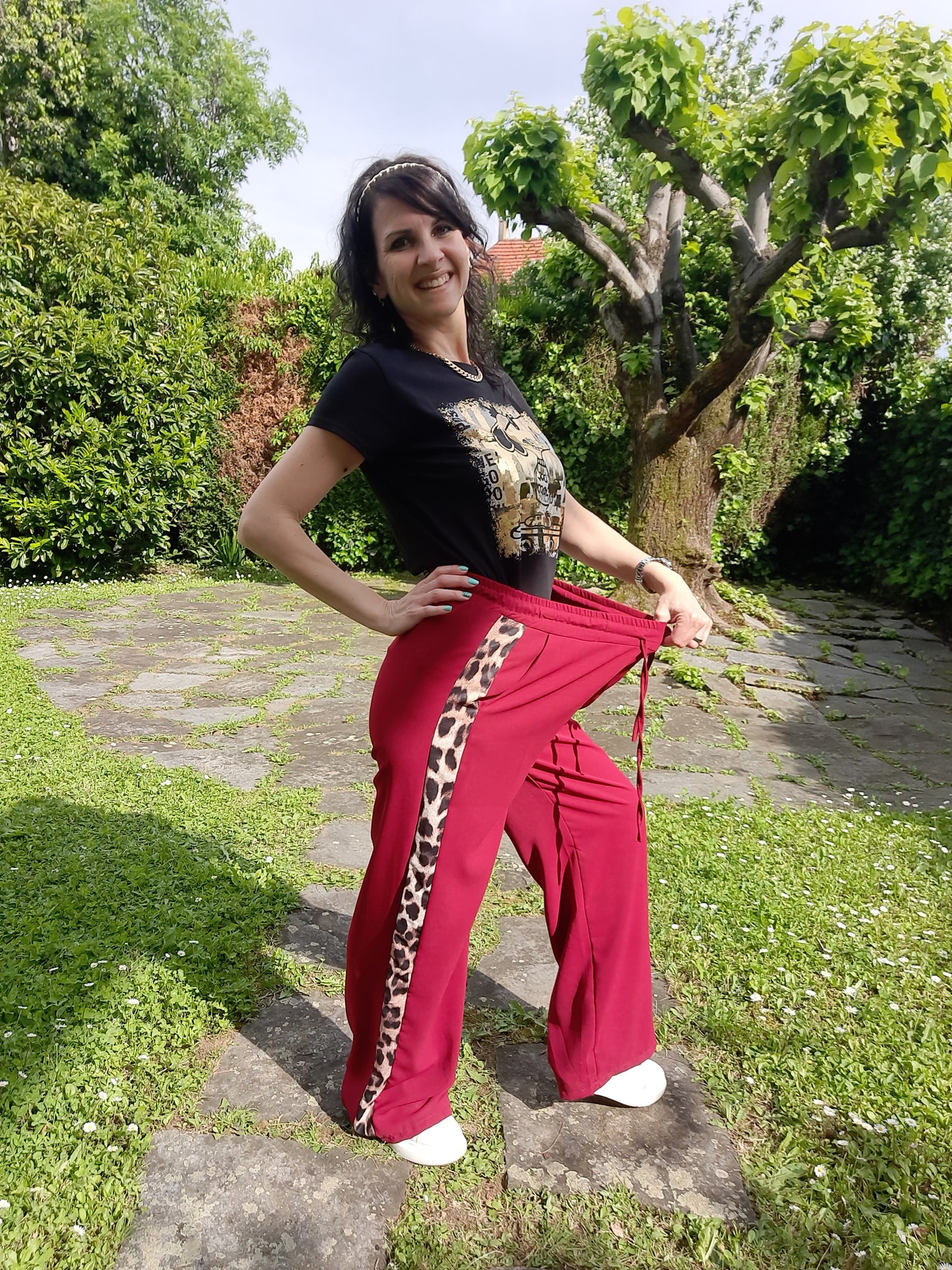Completo Soft Leo Bordeaux