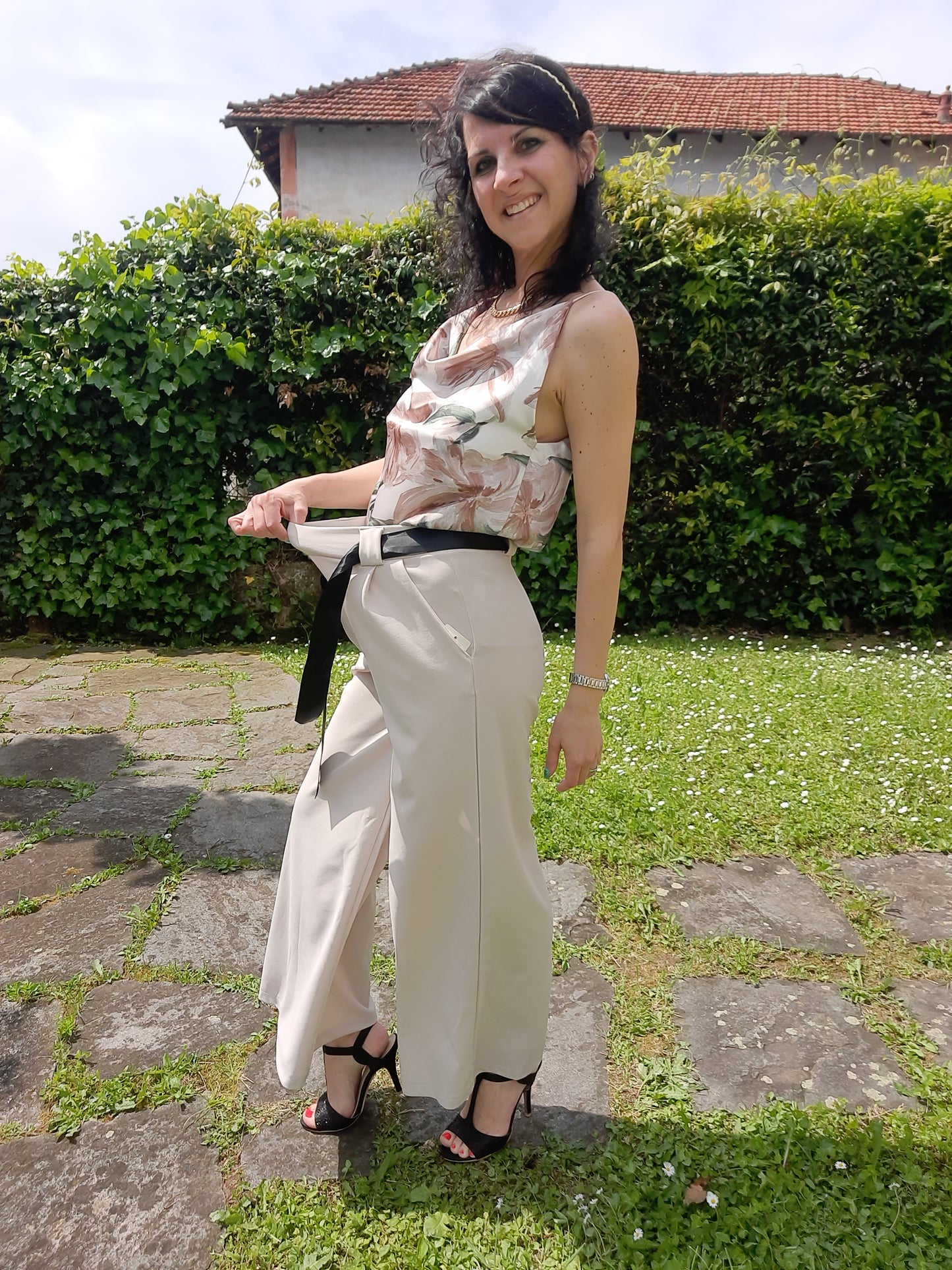 Pantapalazzo Jennifer Beige