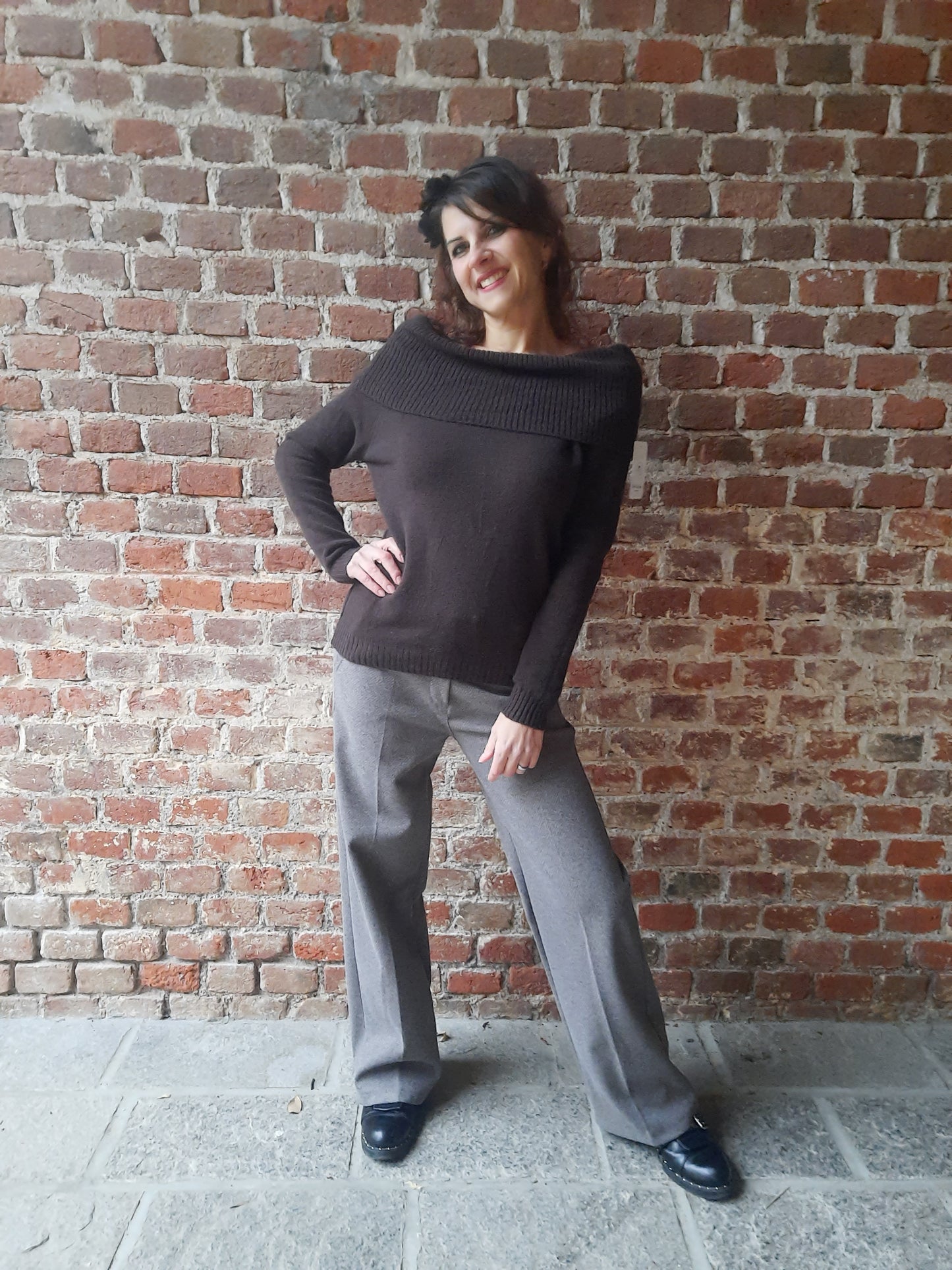 Maglioncino Barca Cioccolato