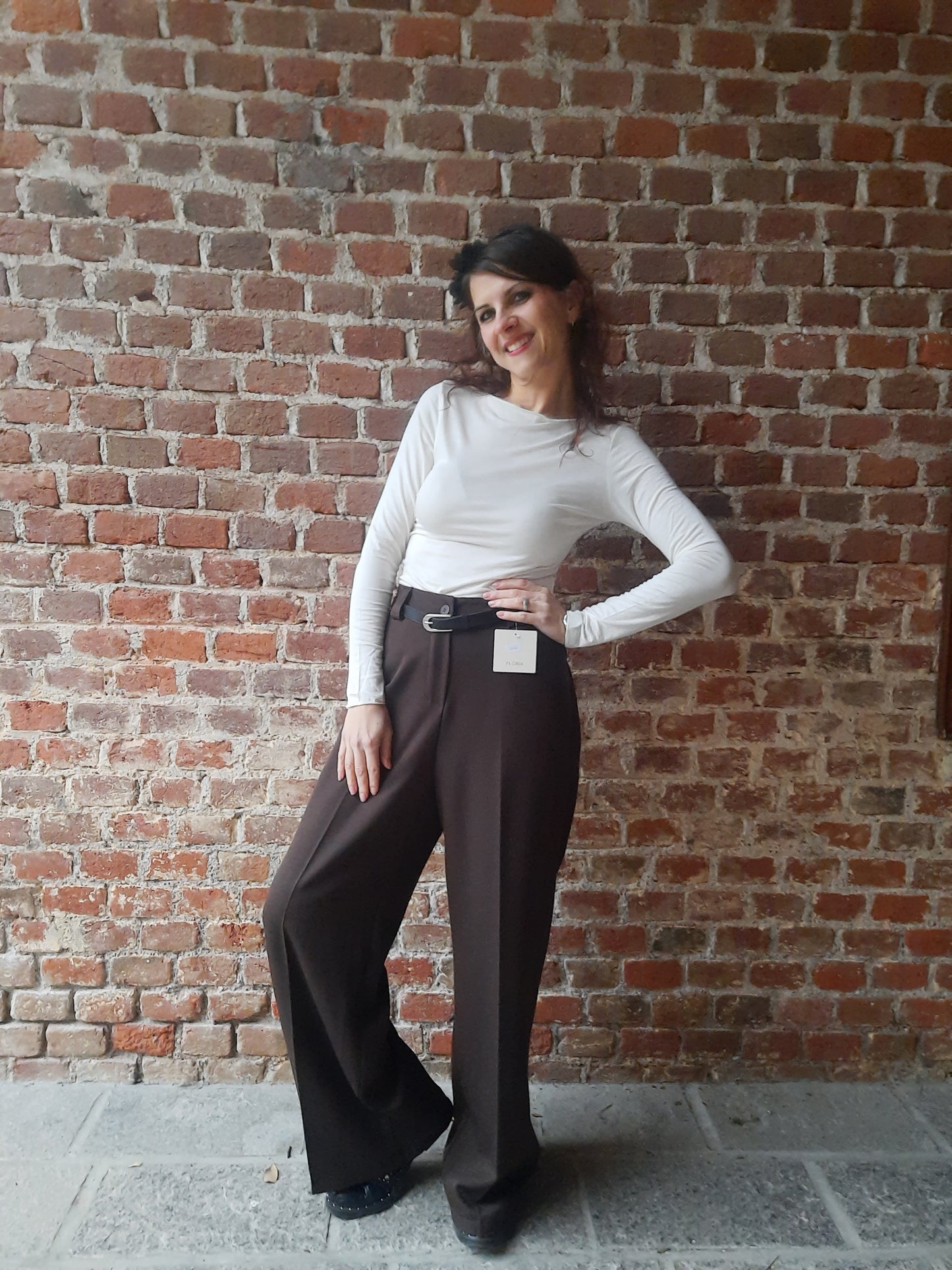 Maglia Cashmerina Panna