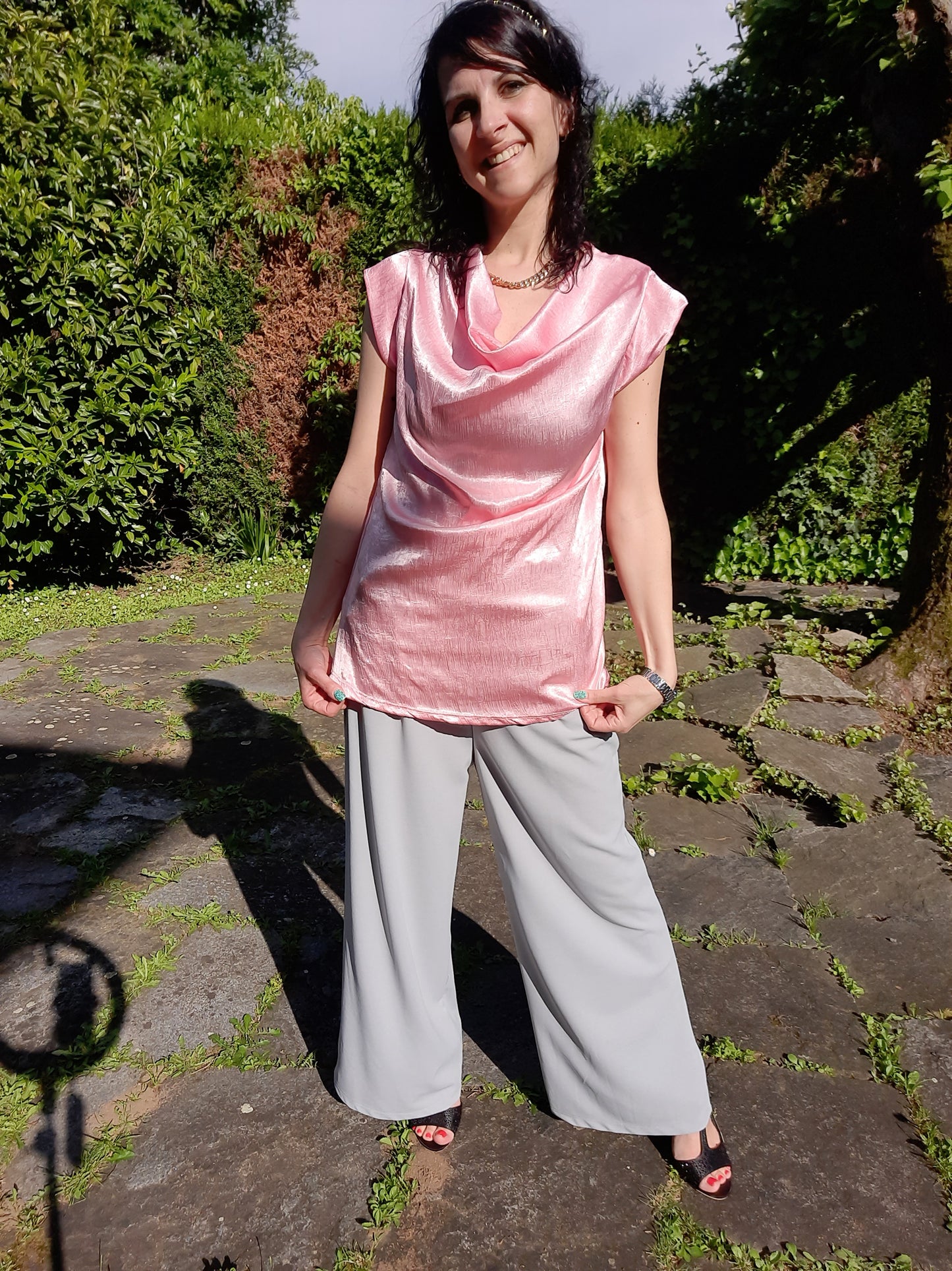 Top Ginevra Rosa