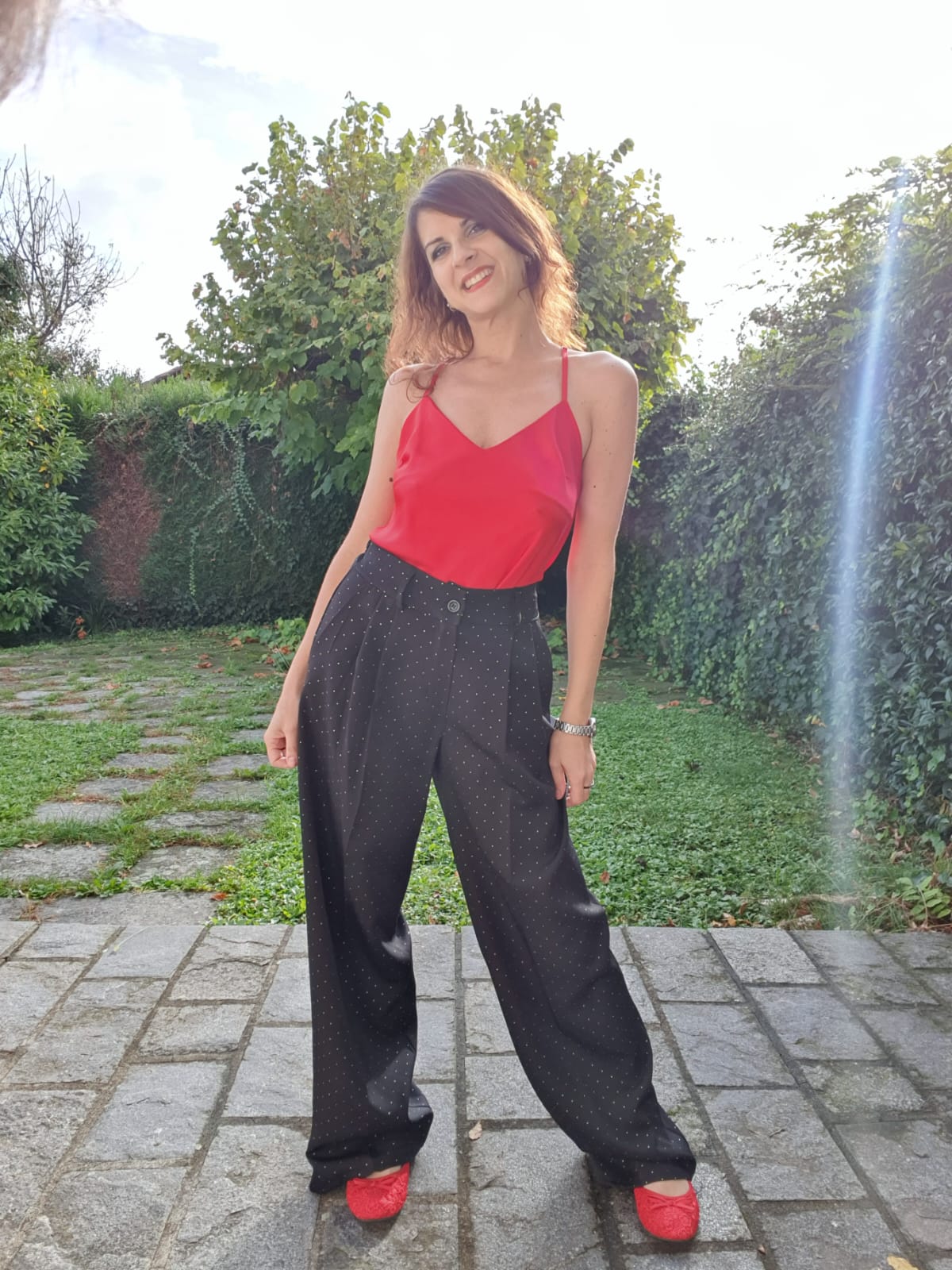 Pantalone Scintillio nero