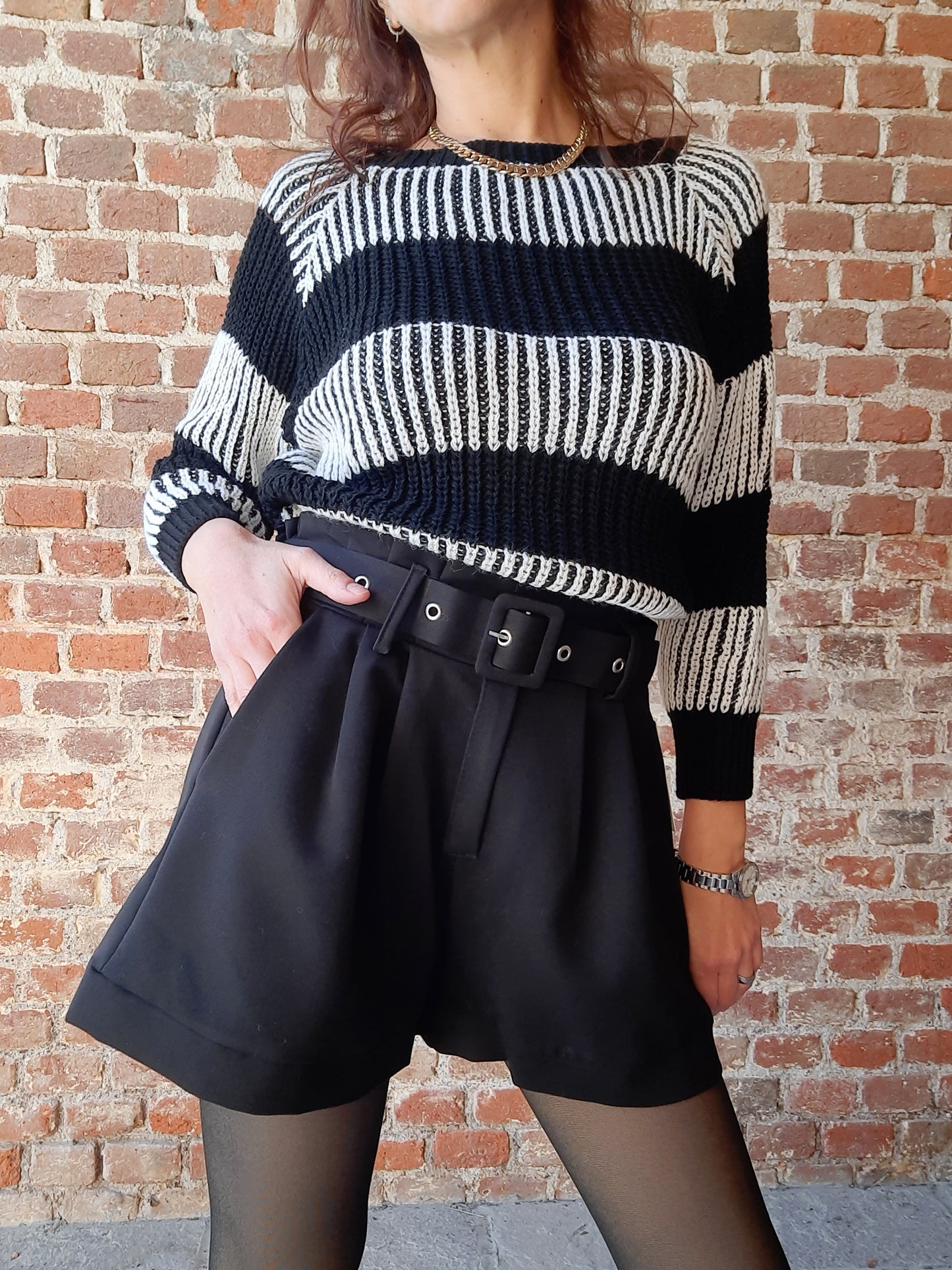 Pantaloncino Emily Nero