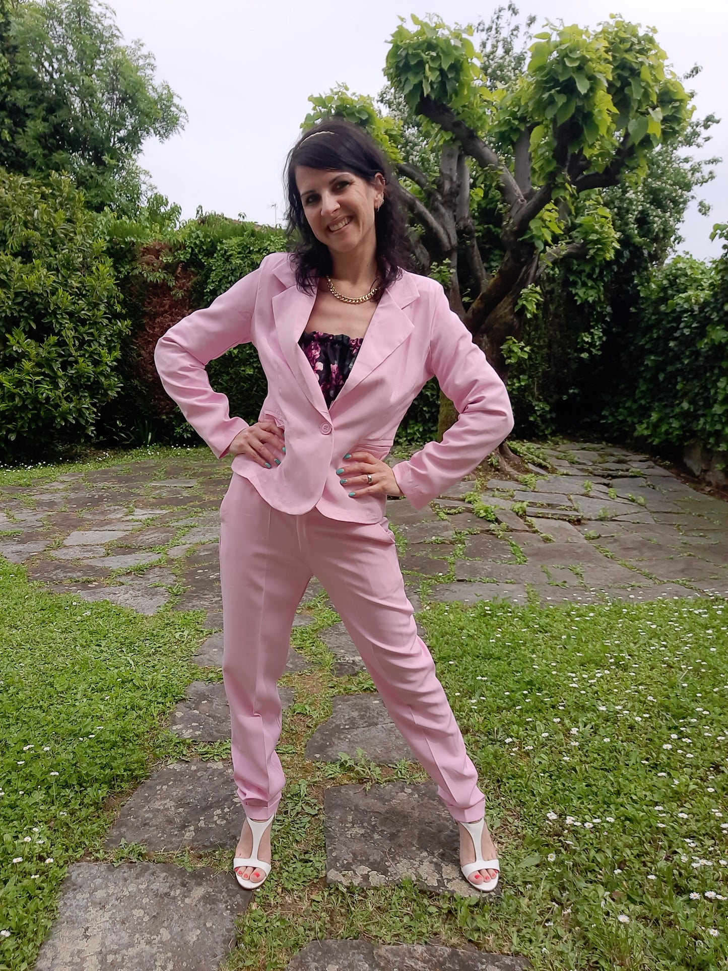 Tailleur Chic Rosa